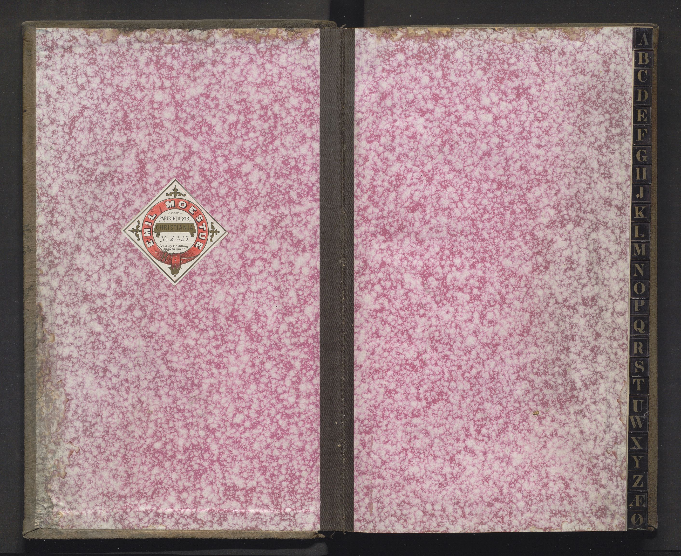 Bømmeløens forenede Grubekompagnier, VLFK/Pa-0020/H/Hb/L0001: Protokol over aktiernes Udfærdigelse og Udlevering 