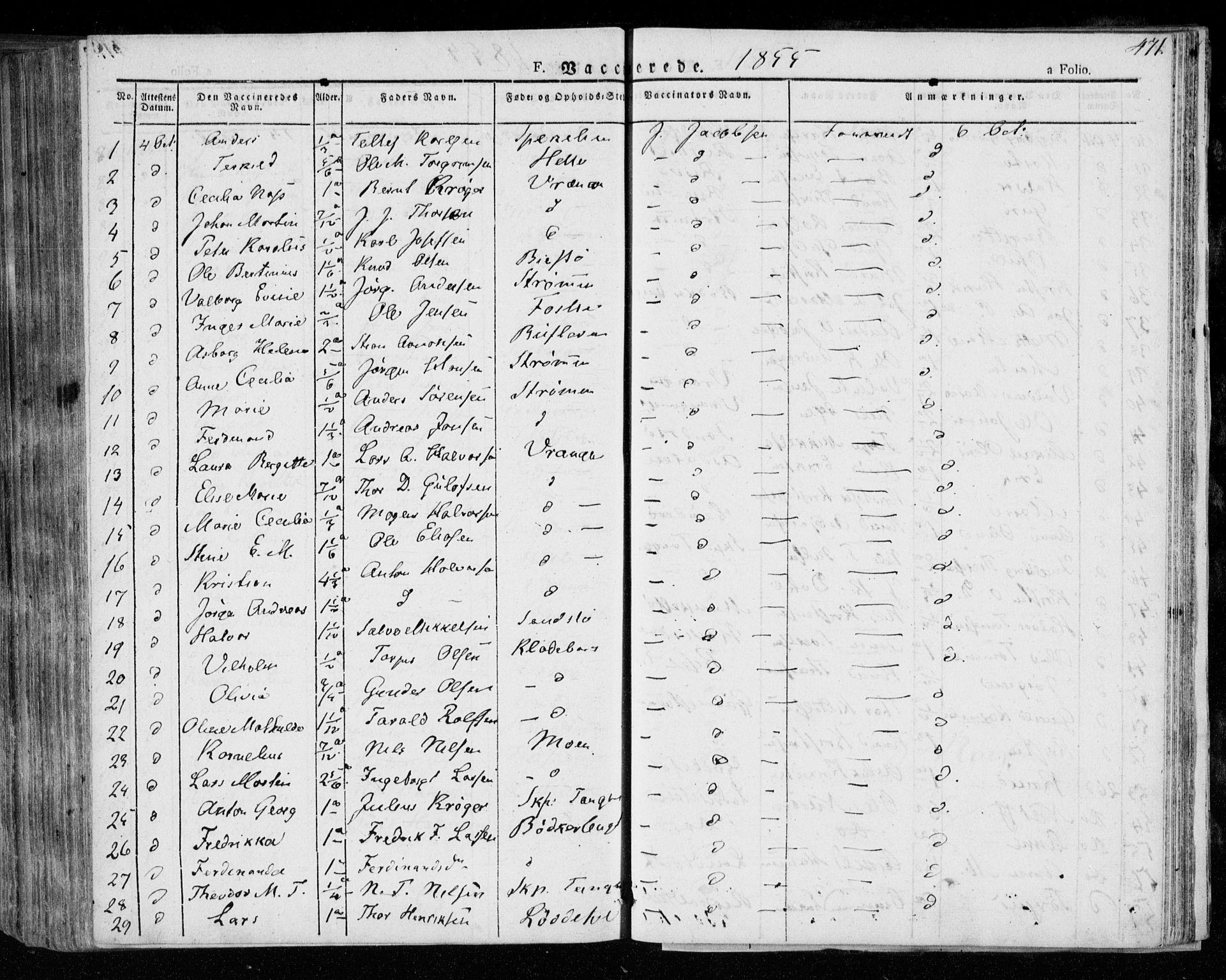 Øyestad sokneprestkontor, AV/SAK-1111-0049/F/Fa/L0013: Parish register (official) no. A 13, 1827-1842, p. 471