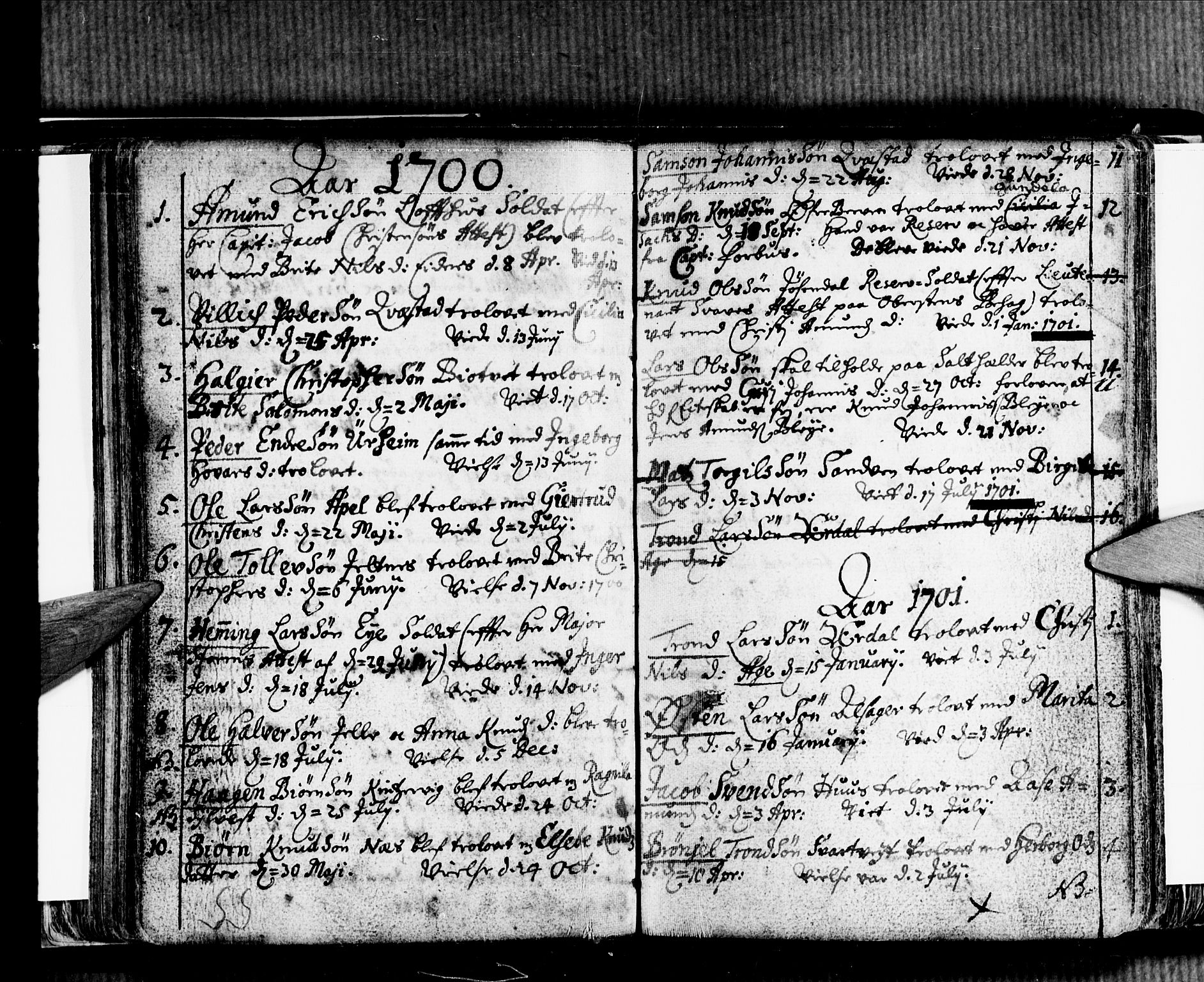 Ullensvang sokneprestembete, SAB/A-78701/H/Haa: Parish register (official) no. A 2, 1669-1732