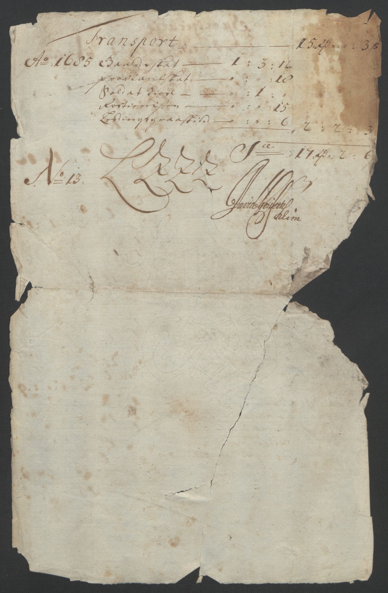 Rentekammeret inntil 1814, Reviderte regnskaper, Fogderegnskap, RA/EA-4092/R24/L1572: Fogderegnskap Numedal og Sandsvær, 1679-1686, p. 194