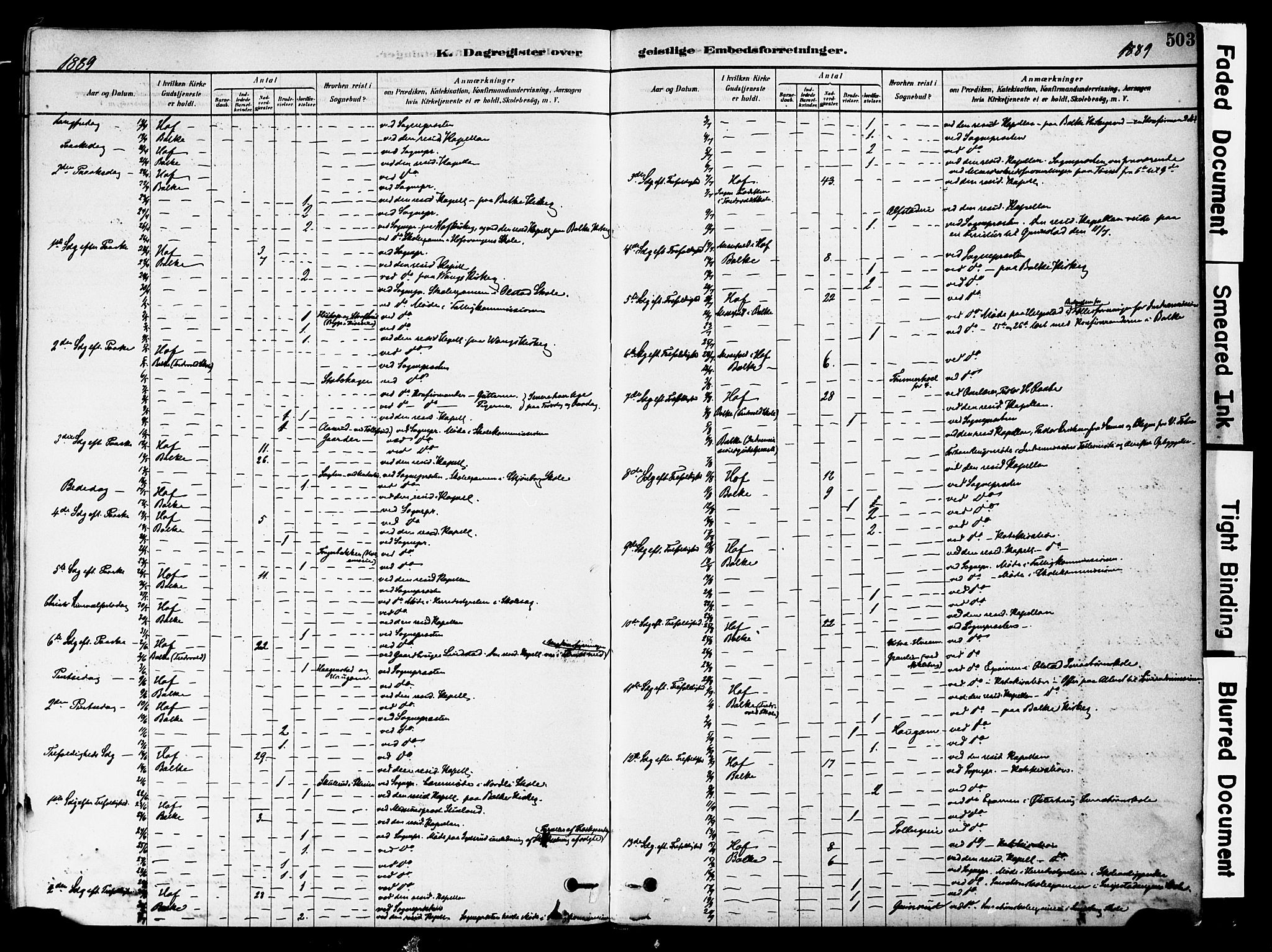 Østre Toten prestekontor, AV/SAH-PREST-104/H/Ha/Haa/L0006: Parish register (official) no. 6 /1, 1878-1896, p. 503