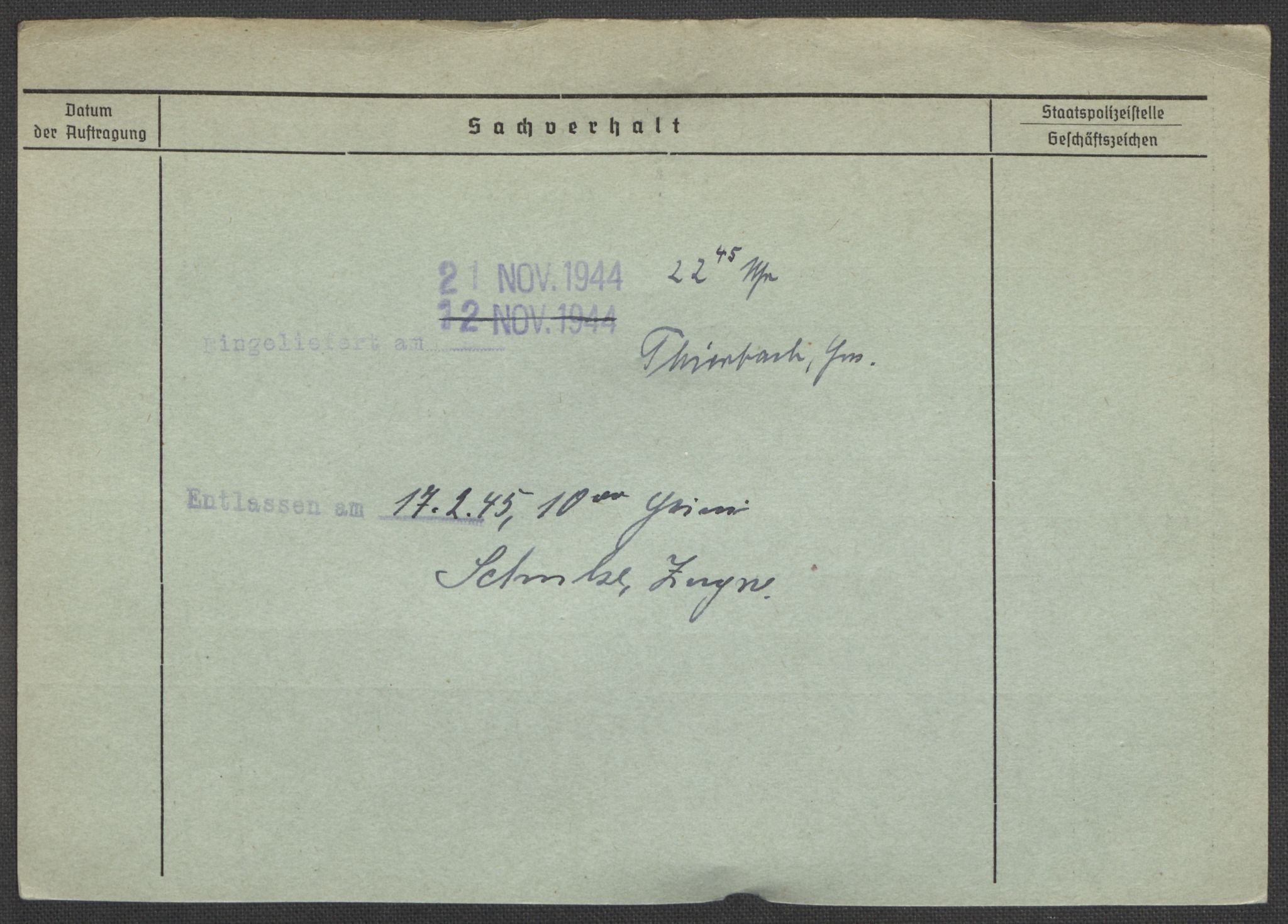 Befehlshaber der Sicherheitspolizei und des SD, AV/RA-RAFA-5969/E/Ea/Eaa/L0009: Register over norske fanger i Møllergata 19: Ru-Sy, 1940-1945, p. 959