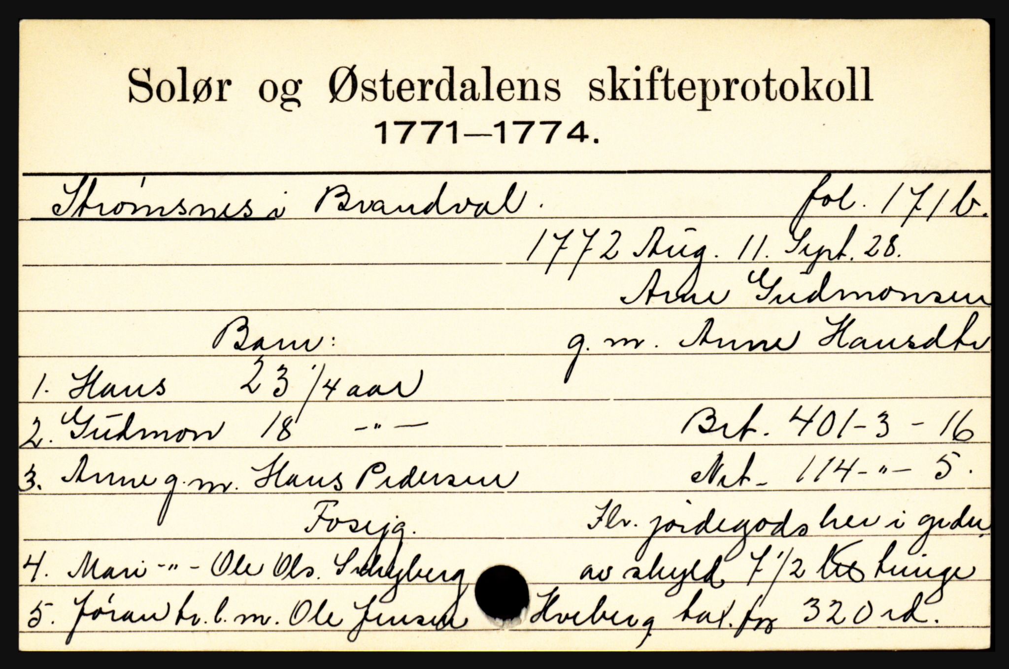 Solør og Østerdalen sorenskriveri, AV/SAH-TING-024/J, 1716-1774, p. 5927