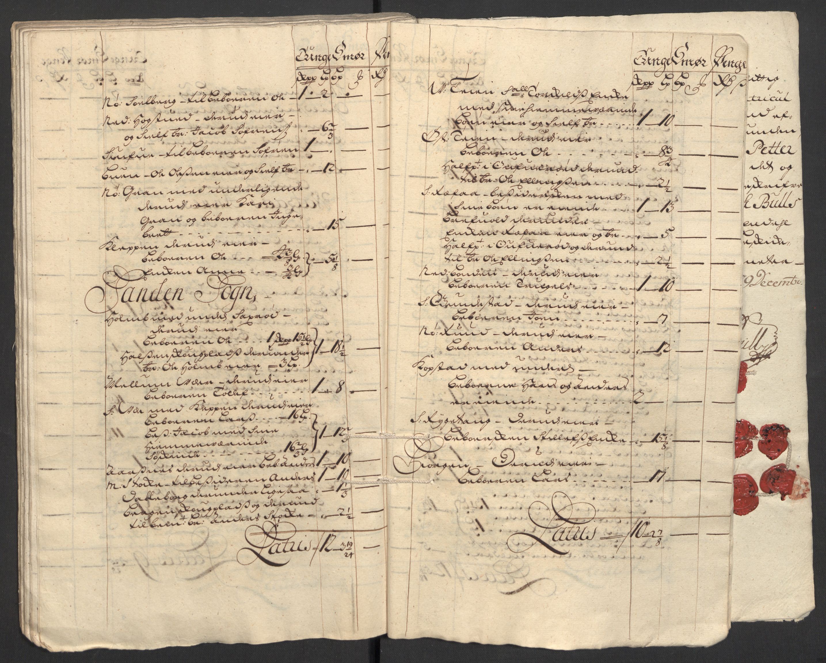 Rentekammeret inntil 1814, Reviderte regnskaper, Fogderegnskap, AV/RA-EA-4092/R32/L1876: Fogderegnskap Jarlsberg grevskap, 1711, p. 435