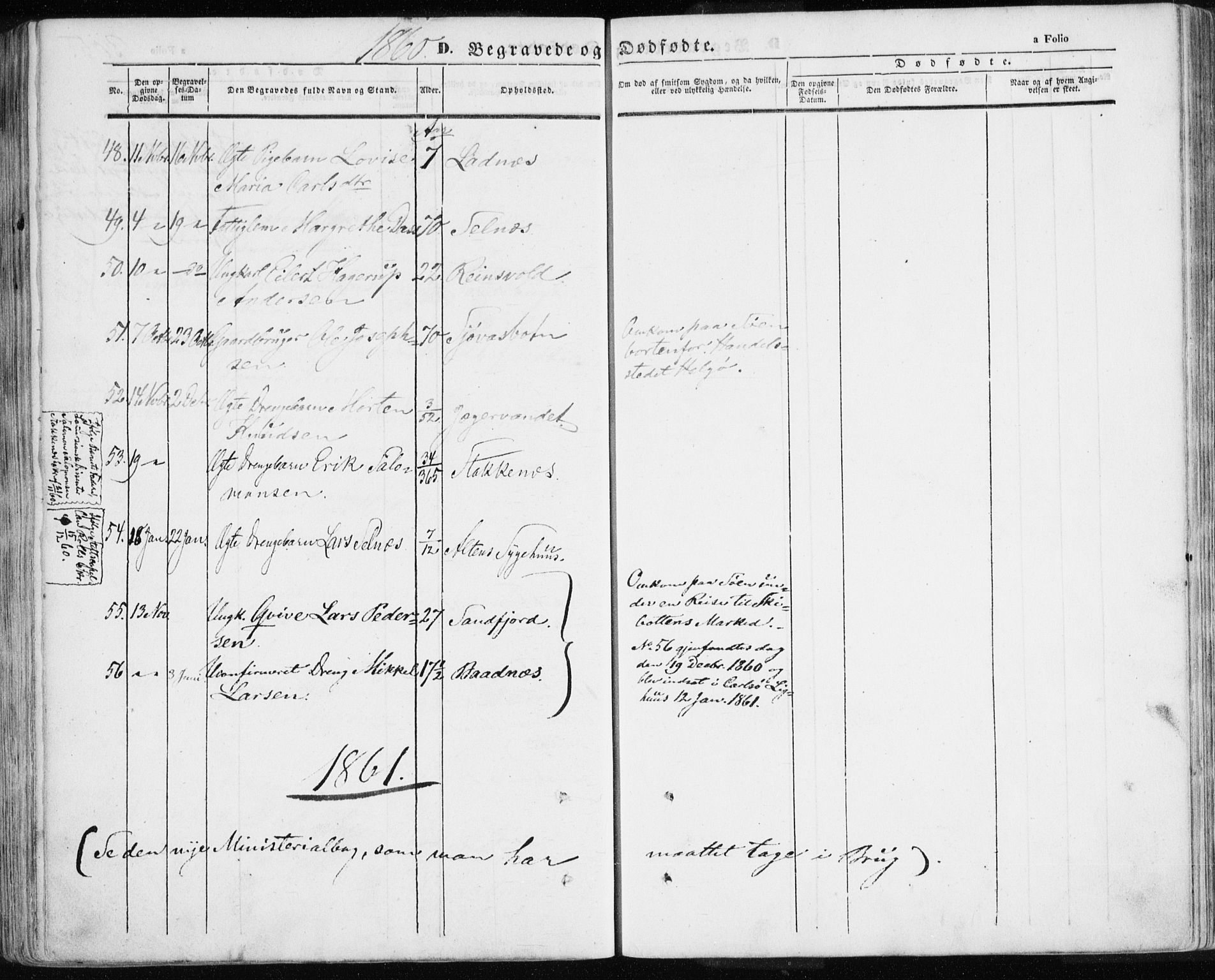 Karlsøy sokneprestembete, SATØ/S-1299/H/Ha/Haa/L0003kirke: Parish register (official) no. 3, 1843-1860