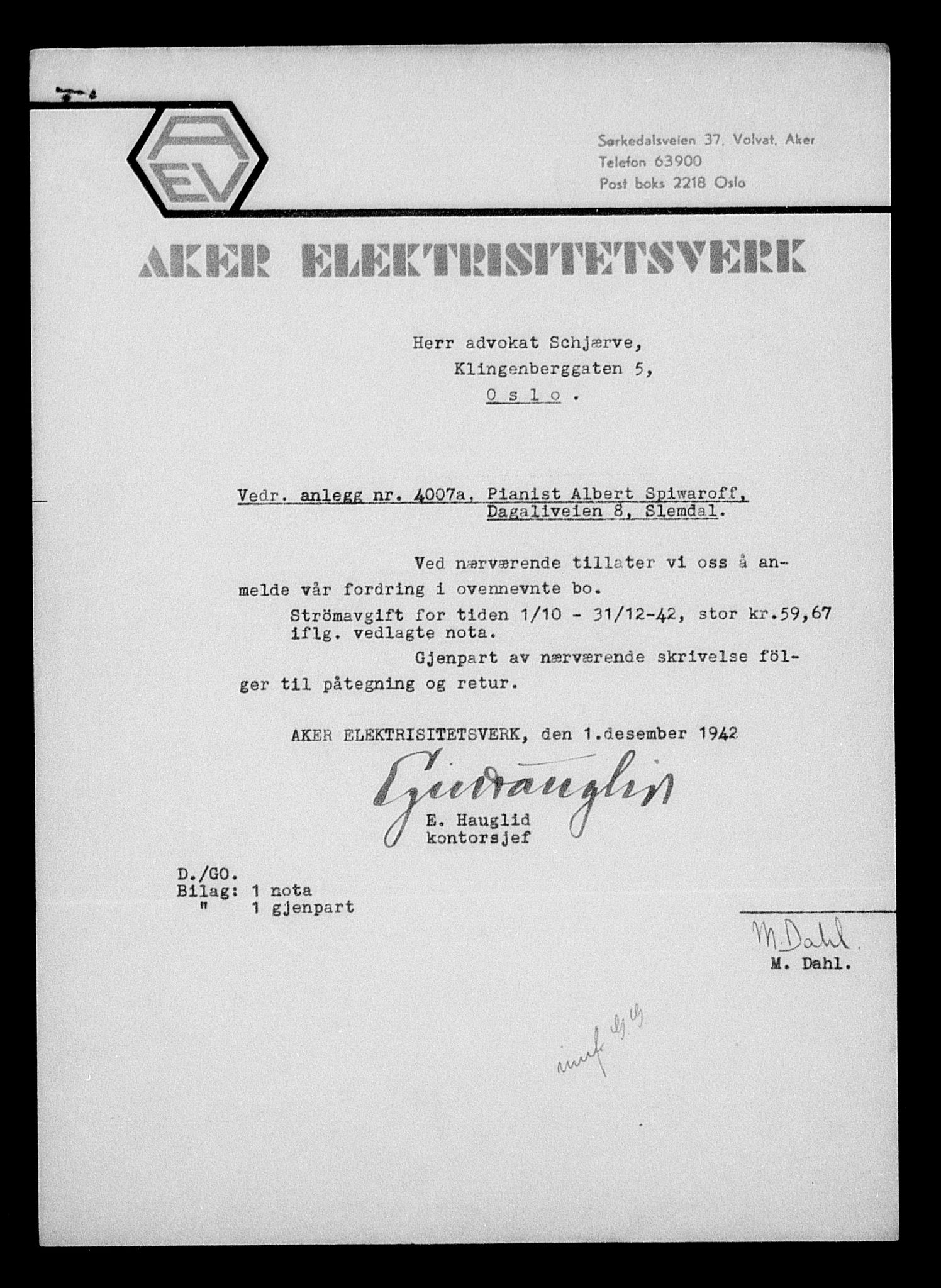 Justisdepartementet, Tilbakeføringskontoret for inndratte formuer, AV/RA-S-1564/H/Hc/Hcc/L0982: --, 1945-1947, p. 241