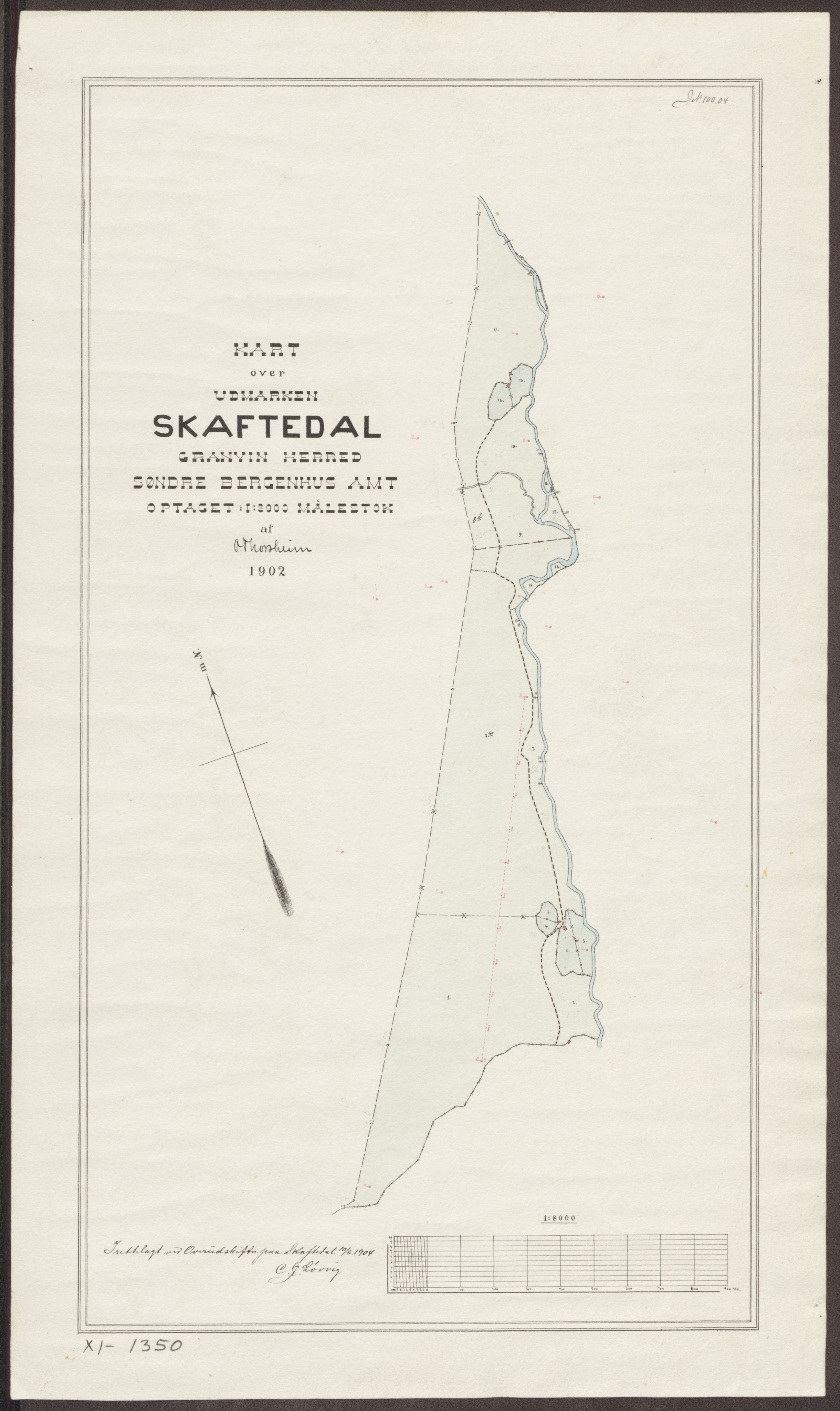 Jordskifteverkets kartarkiv, RA/S-3929/T, 1859-1988, p. 1500