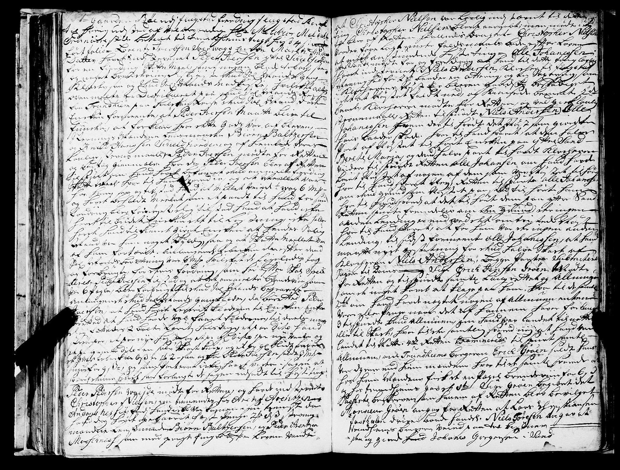 Lofoten sorenskriveri, SAT/A-0017/1/1/1A/L0005: Tingbok, 1739-1752, p. 254-255