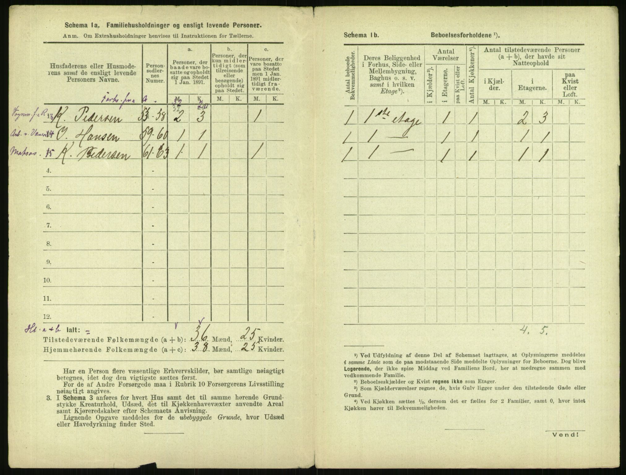 RA, 1891 census for 0301 Kristiania, 1891, p. 150398