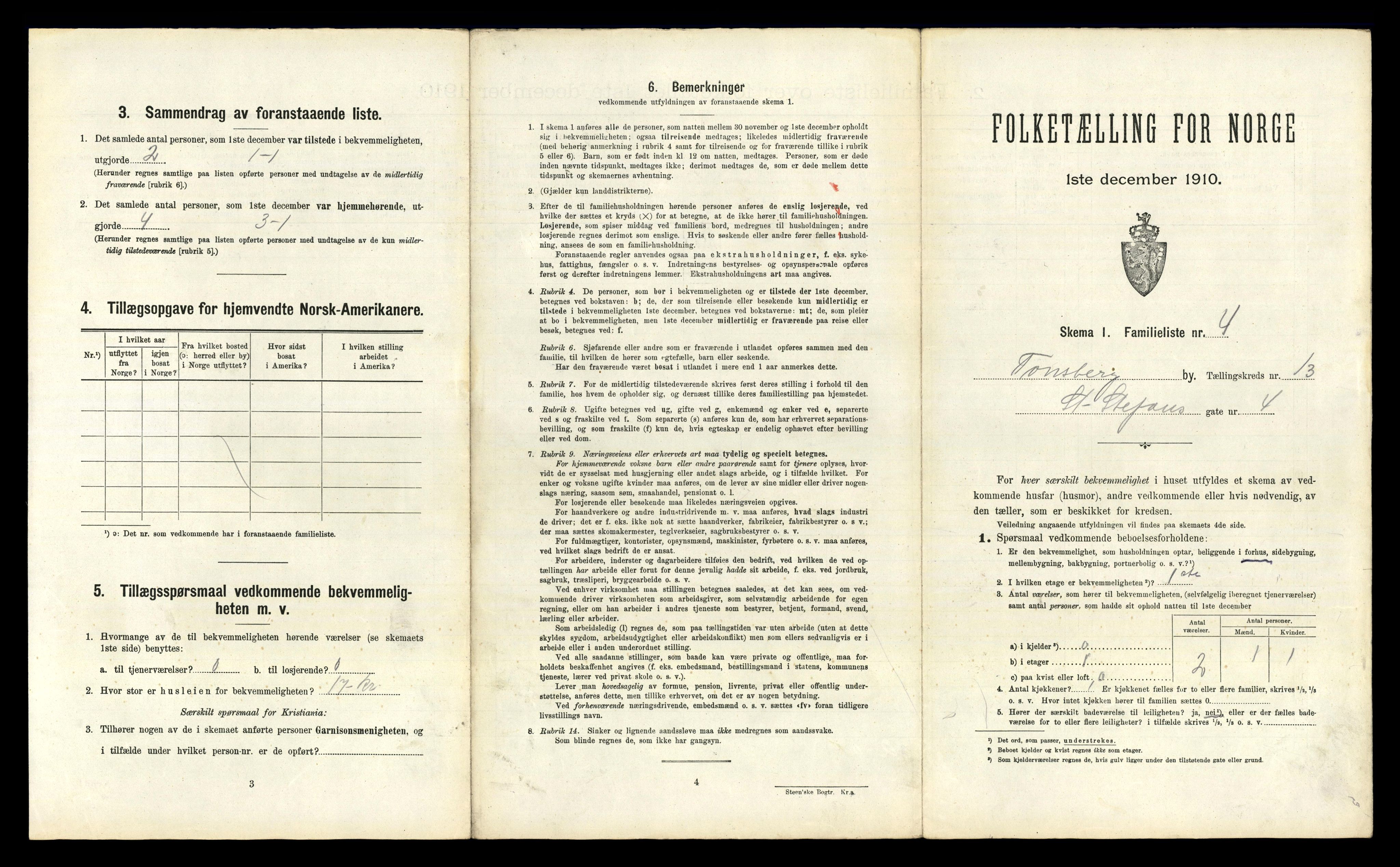 RA, 1910 census for Tønsberg, 1910, p. 5879