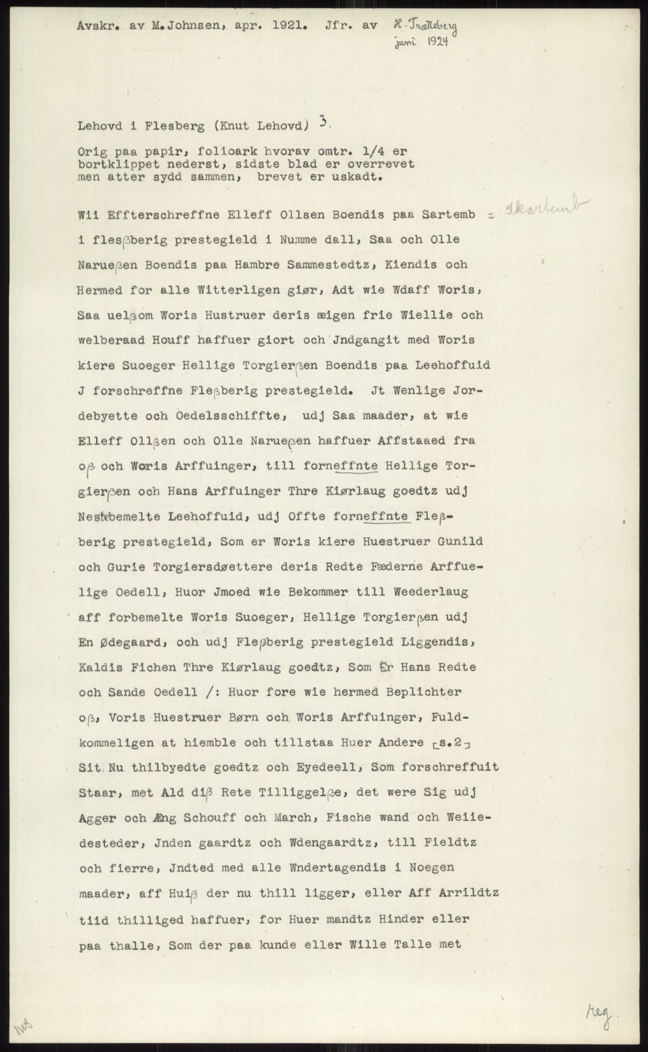 Samlinger til kildeutgivelse, Diplomavskriftsamlingen, AV/RA-EA-4053/H/Ha, p. 1172