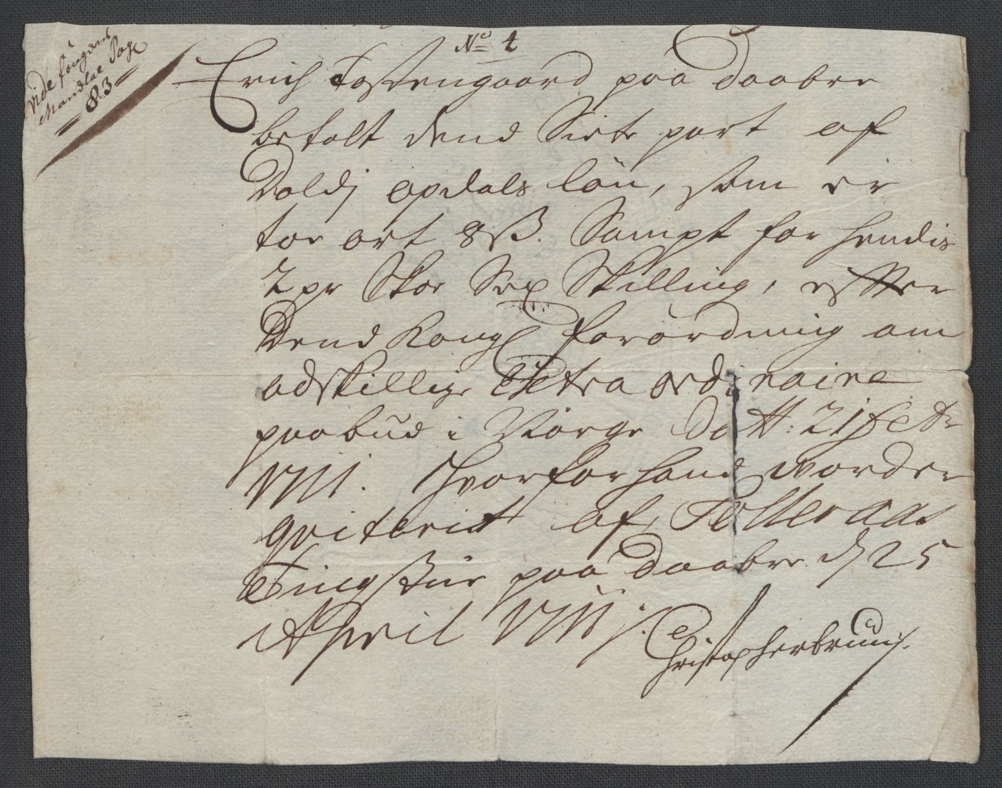 Rentekammeret inntil 1814, Reviderte regnskaper, Fogderegnskap, AV/RA-EA-4092/R60/L3962: Fogderegnskap Orkdal og Gauldal, 1711, p. 130