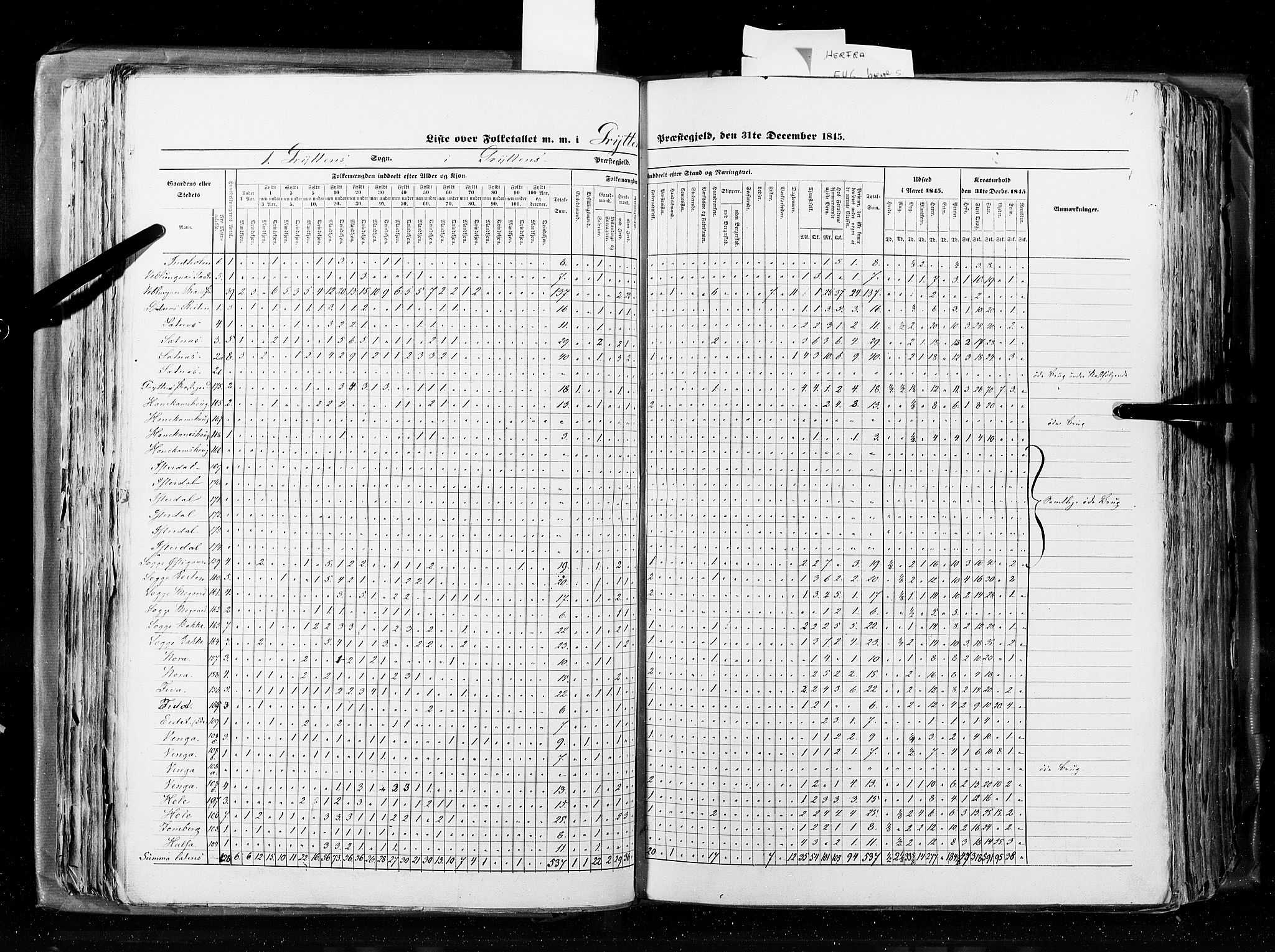 RA, Census 1845, vol. 8: Romsdal amt og Søndre Trondhjems amt, 1845, p. 118