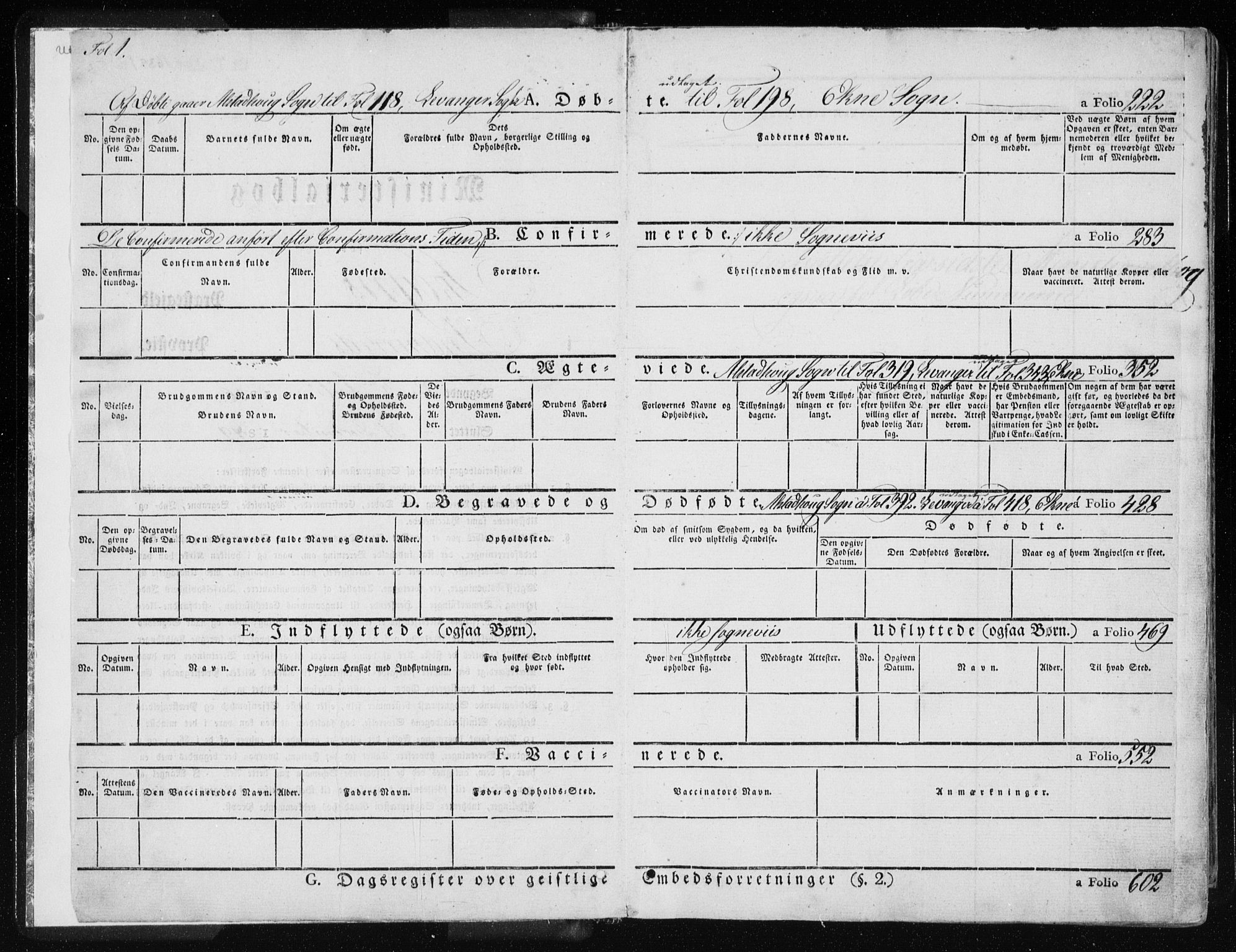 Ministerialprotokoller, klokkerbøker og fødselsregistre - Nord-Trøndelag, AV/SAT-A-1458/717/L0154: Parish register (official) no. 717A06 /2, 1836-1849, p. 1