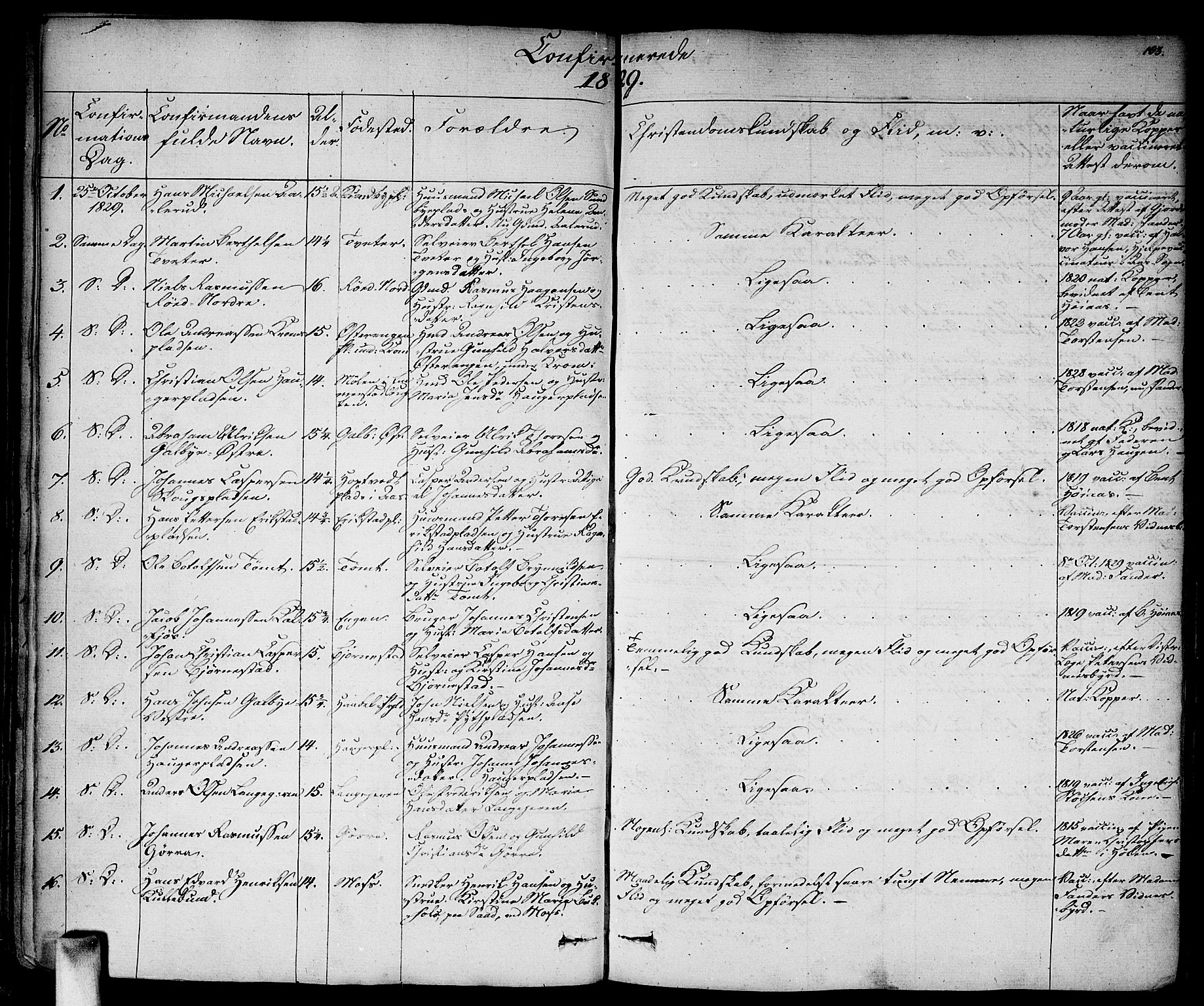 Vestby prestekontor Kirkebøker, AV/SAO-A-10893/F/Fa/L0006: Parish register (official) no. I 6, 1827-1849, p. 103