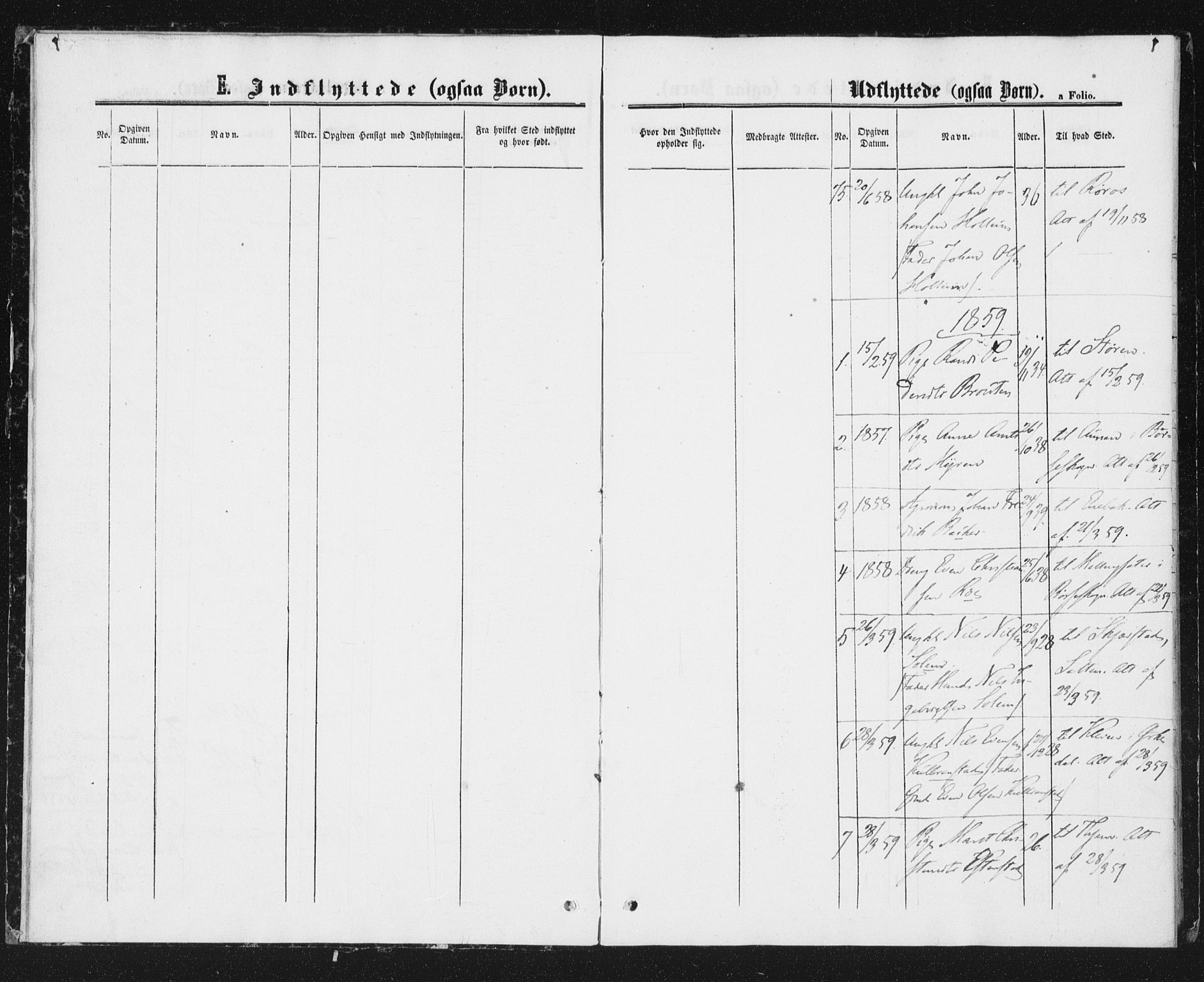 Ministerialprotokoller, klokkerbøker og fødselsregistre - Sør-Trøndelag, SAT/A-1456/691/L1078: Parish register (official) no. 691A10, 1858-1861, p. 4