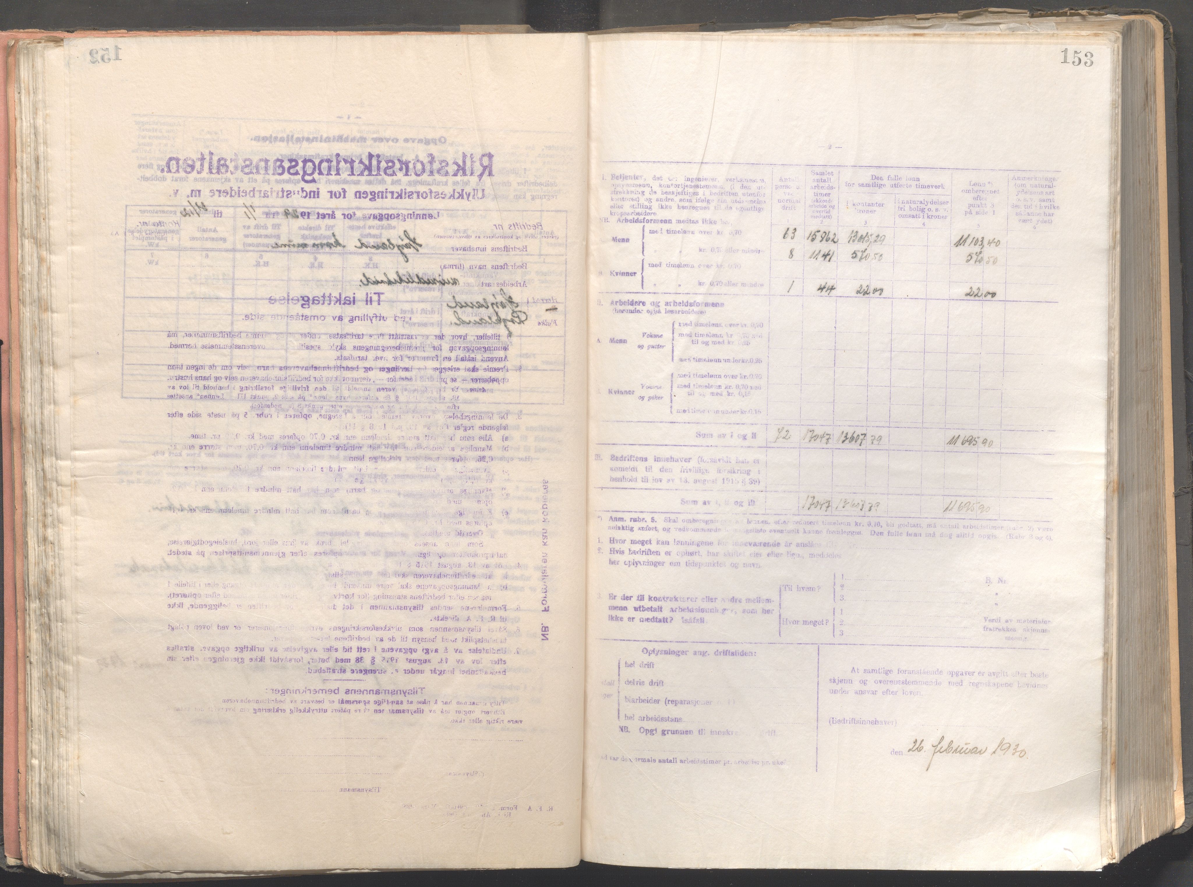 Høyland kommune - Formannskapet, IKAR/K-100046/B/L0004: Kopibok, 1916-1917, p. 153