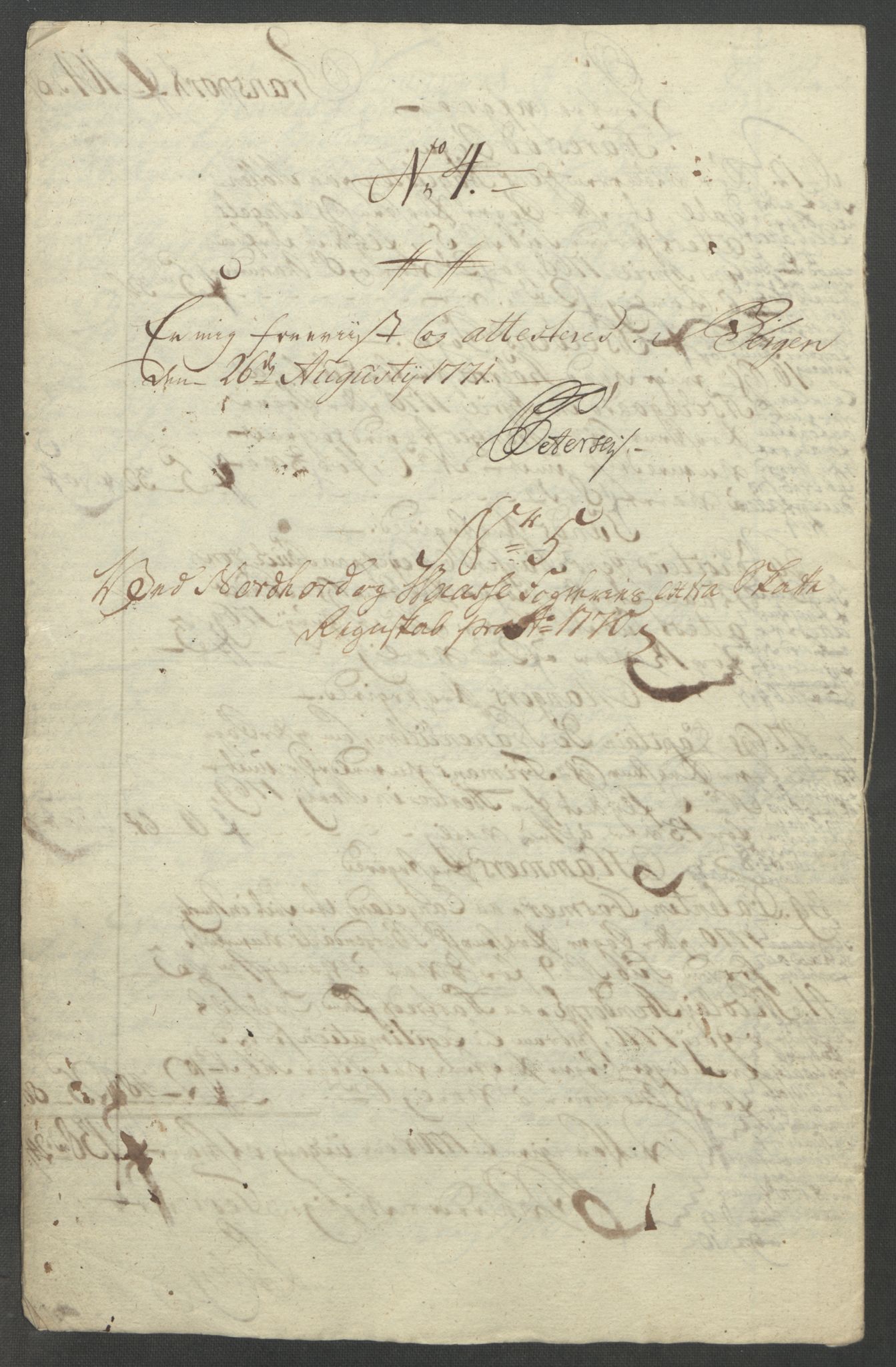 Rentekammeret inntil 1814, Reviderte regnskaper, Fogderegnskap, AV/RA-EA-4092/R51/L3303: Ekstraskatten Nordhordland og Voss, 1762-1772, p. 411