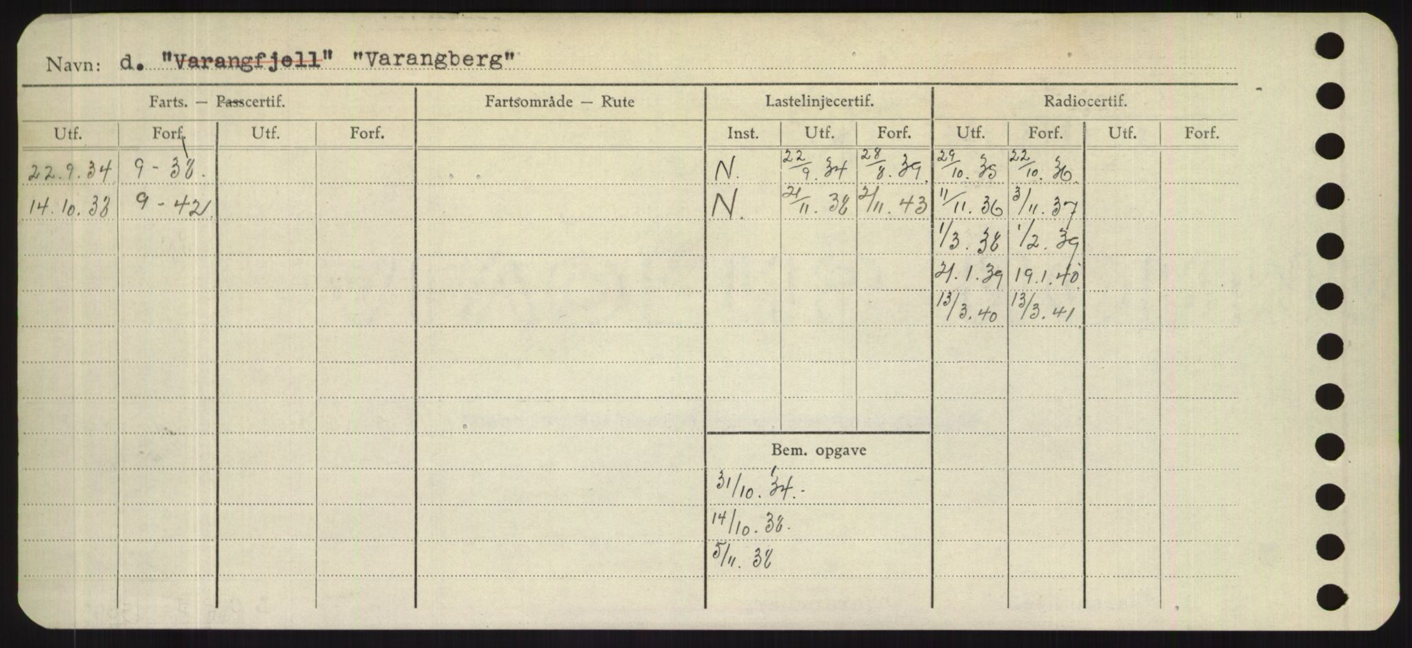 Sjøfartsdirektoratet med forløpere, Skipsmålingen, AV/RA-S-1627/H/Hd/L0040: Fartøy, U-Ve, p. 304