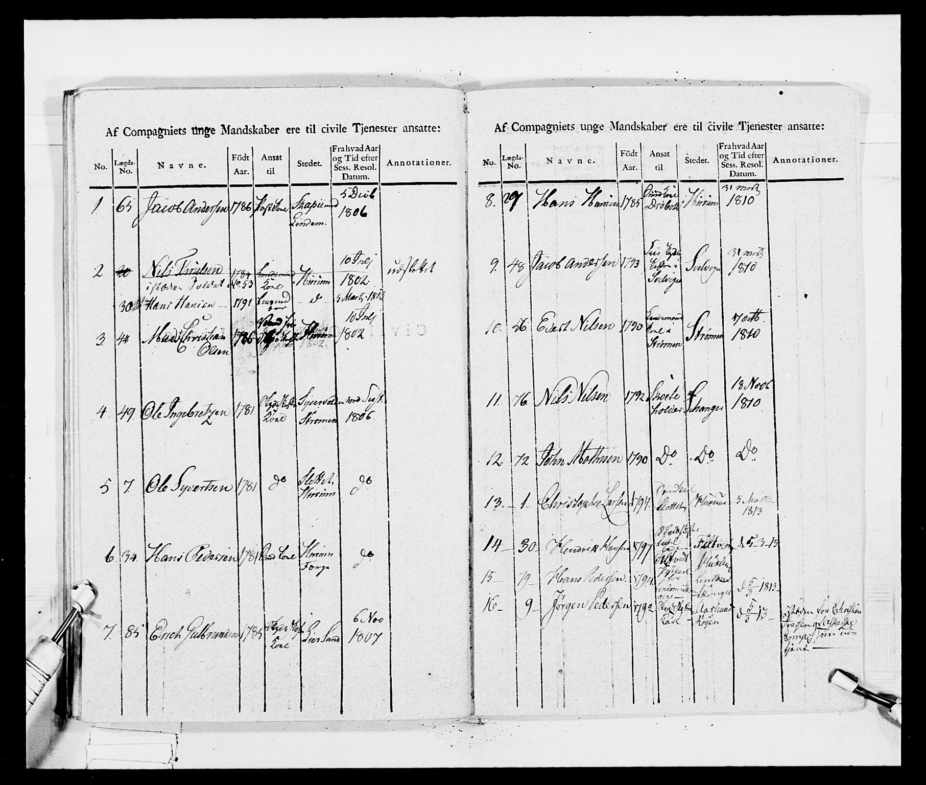 Generalitets- og kommissariatskollegiet, Det kongelige norske kommissariatskollegium, AV/RA-EA-5420/E/Eh/L0035: Nordafjelske gevorbne infanteriregiment, 1812-1813, p. 405