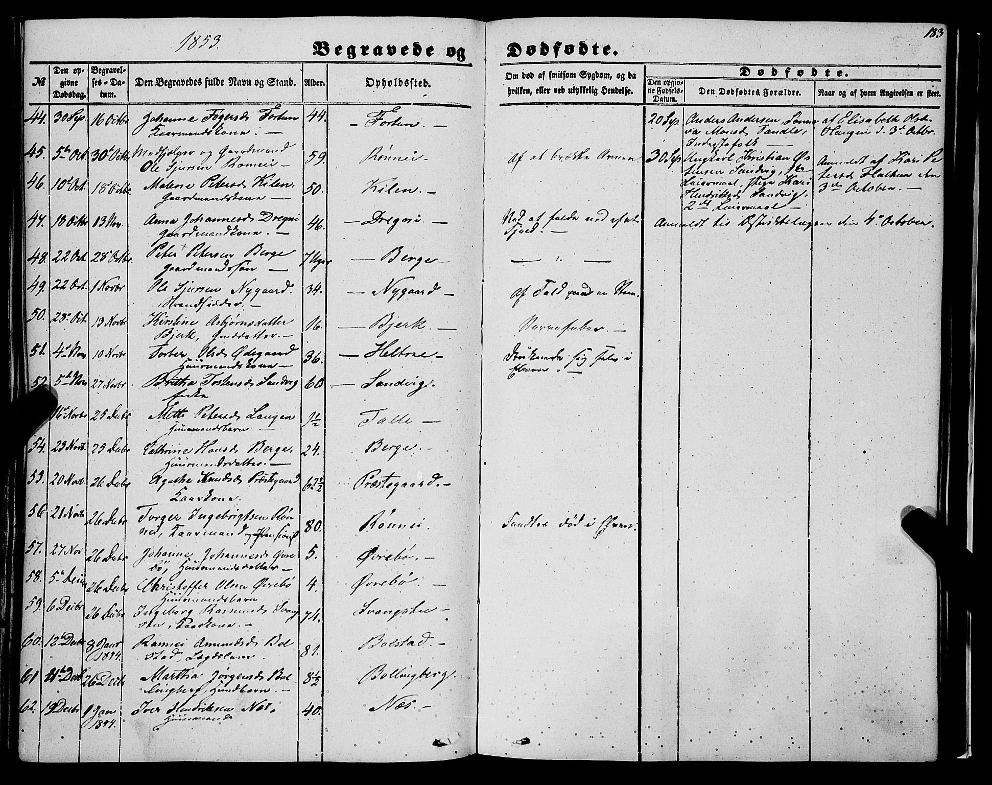 Luster sokneprestembete, AV/SAB-A-81101/H/Haa/Haaa/L0007: Parish register (official) no. A 7, 1849-1859, p. 183