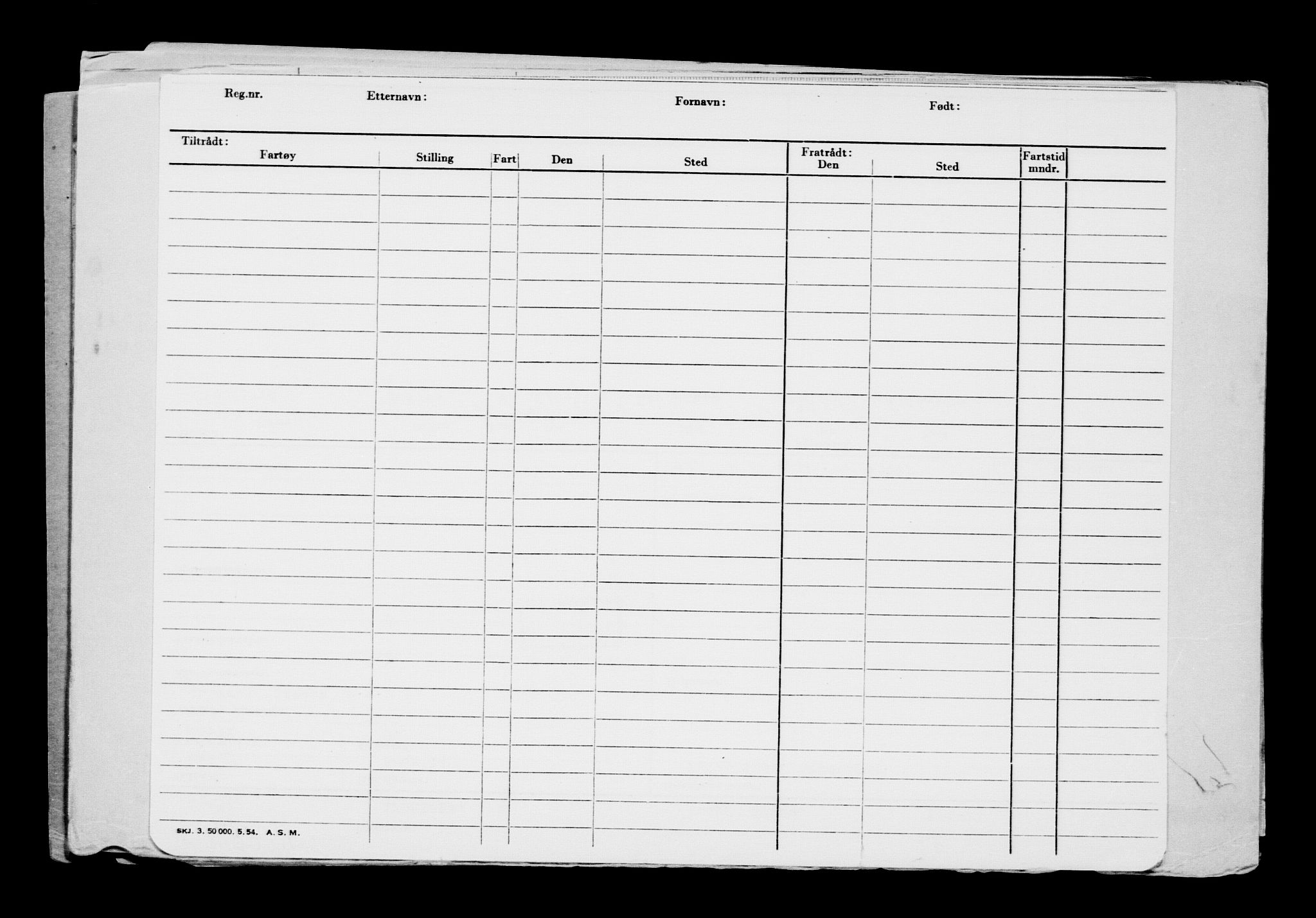 Direktoratet for sjømenn, AV/RA-S-3545/G/Gb/L0205: Hovedkort, 1922, p. 103