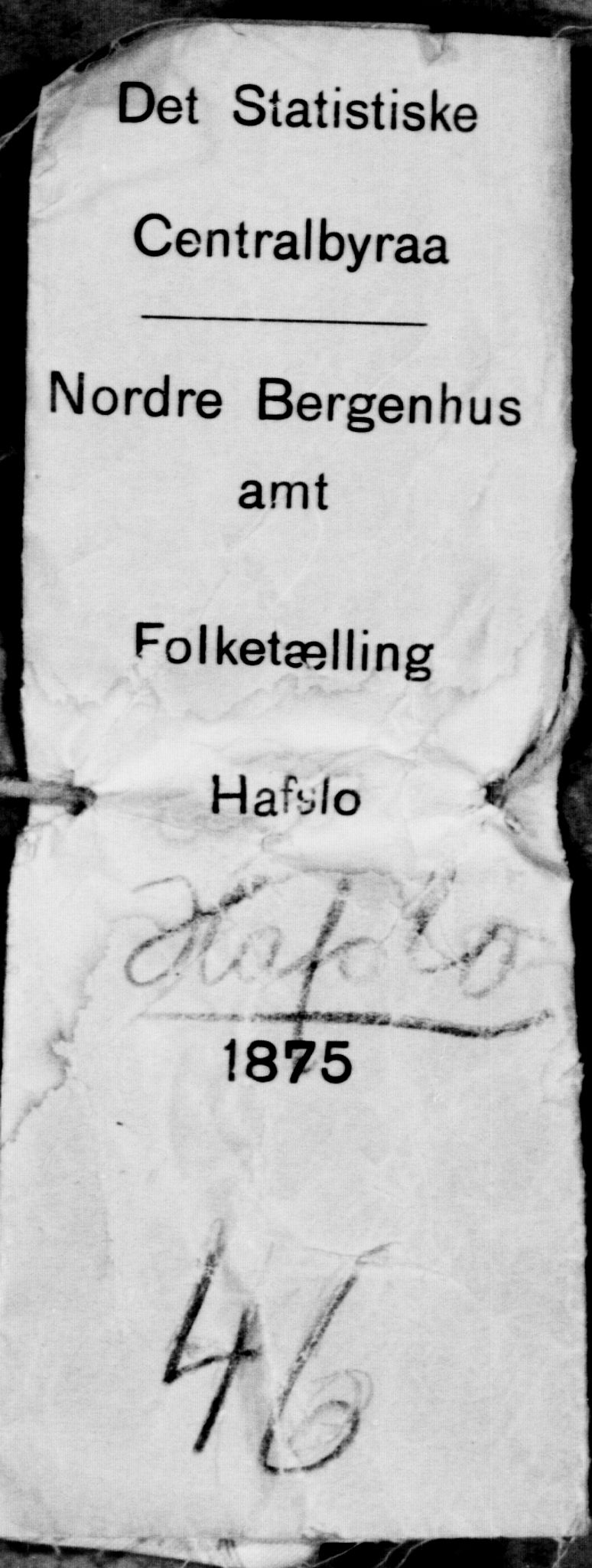 SAB, 1875 census for 1425P Hafslo, 1875, p. 27