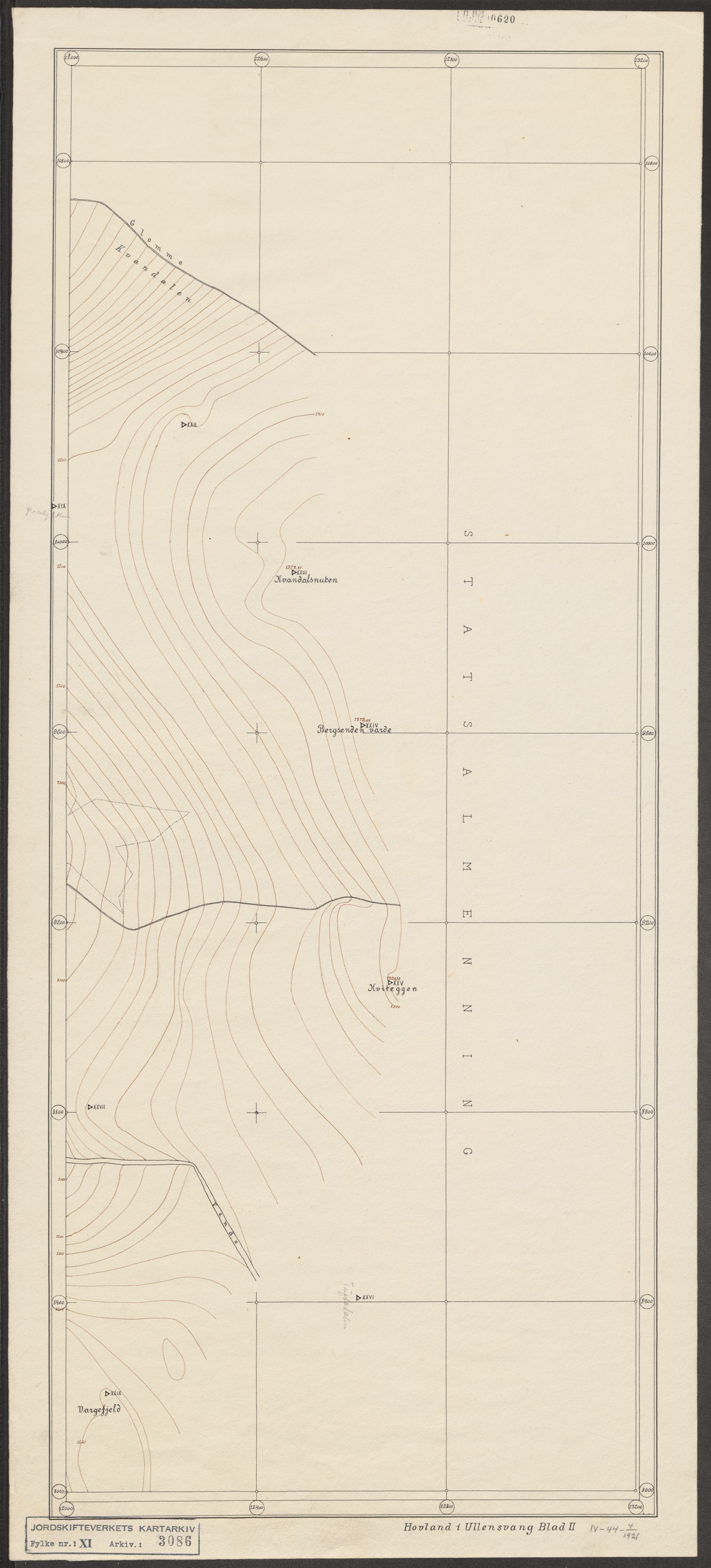 Jordskifteverkets kartarkiv, AV/RA-S-3929/T, 1859-1988, p. 3501