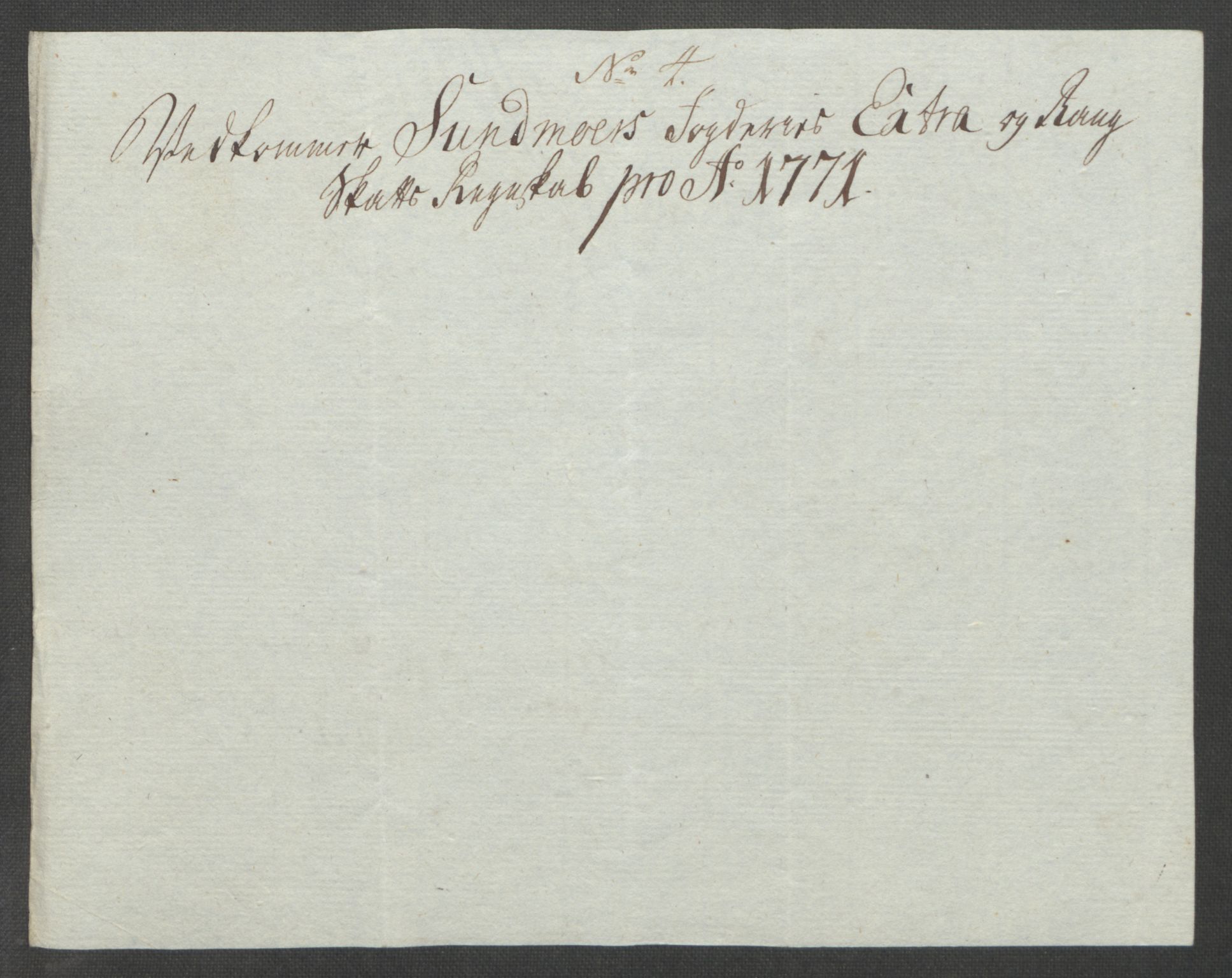 Rentekammeret inntil 1814, Reviderte regnskaper, Fogderegnskap, RA/EA-4092/R54/L3645: Ekstraskatten Sunnmøre, 1762-1772, p. 220