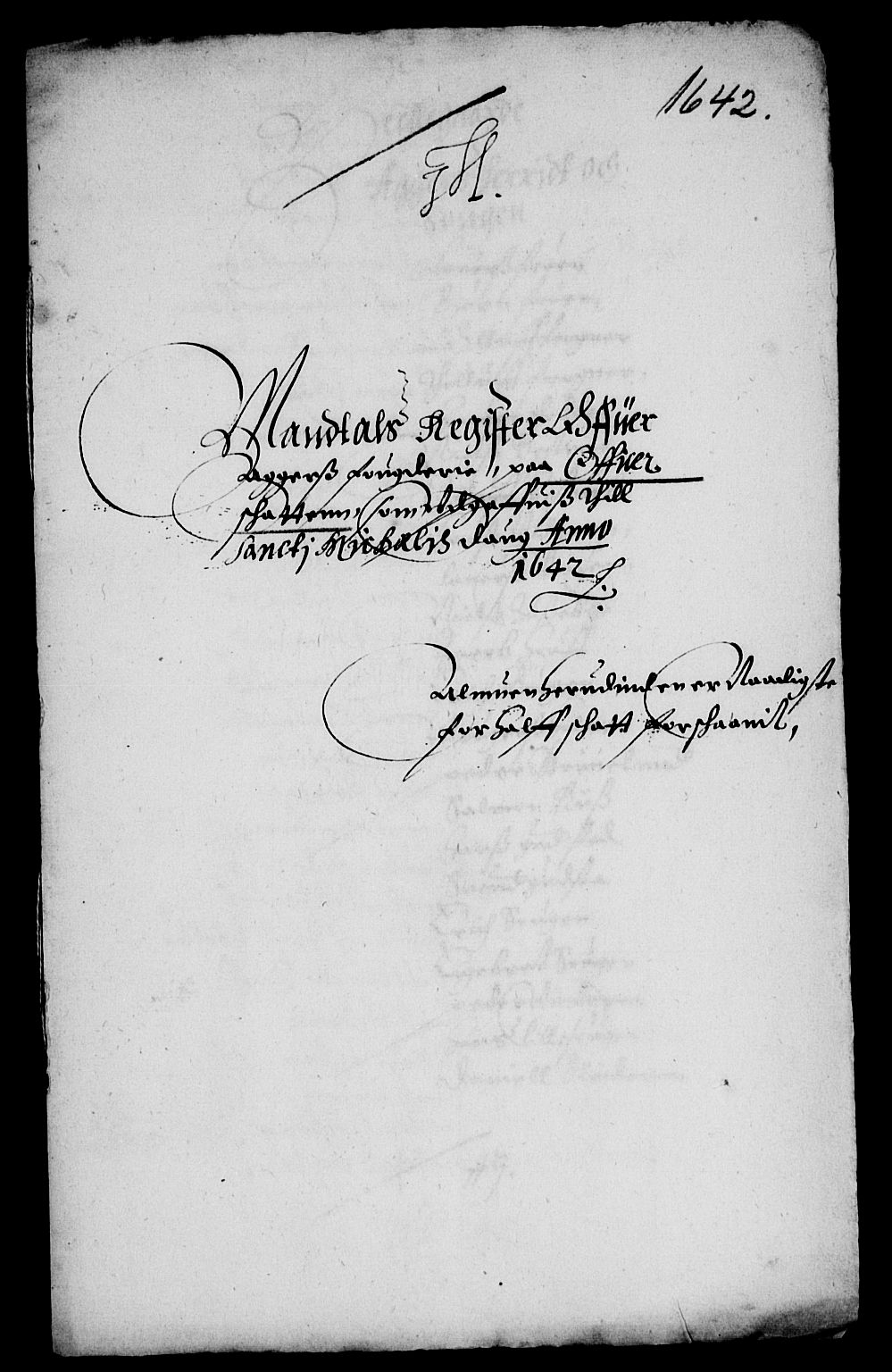 Rentekammeret inntil 1814, Reviderte regnskaper, Lensregnskaper, RA/EA-5023/R/Rb/Rba/L0170: Akershus len, 1642-1644