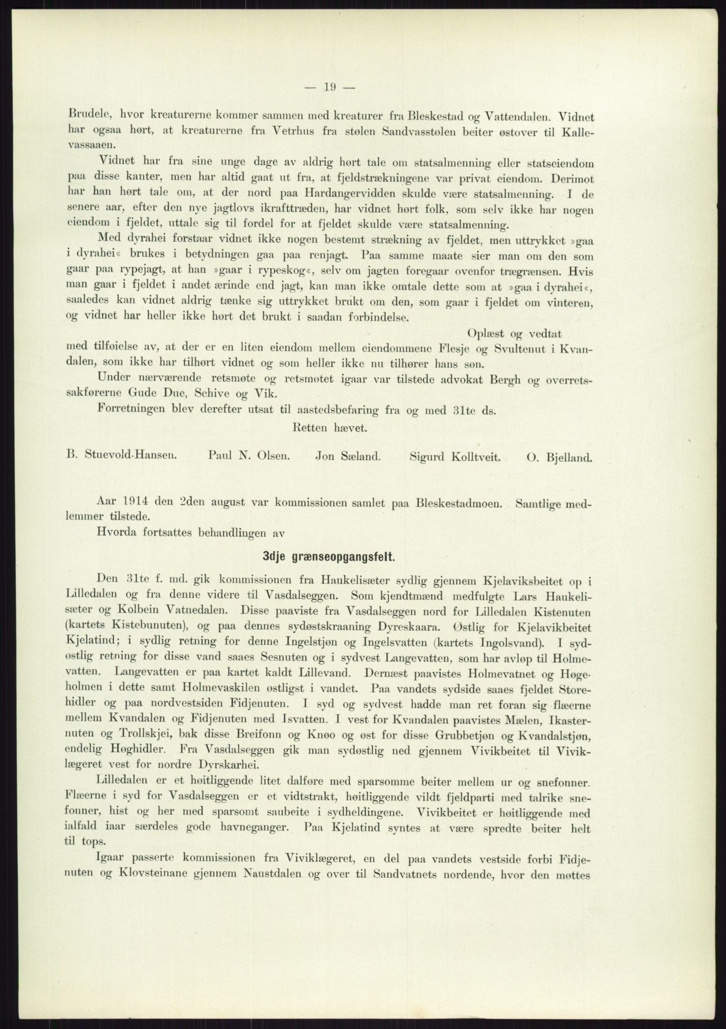 Høyfjellskommisjonen, AV/RA-S-1546/X/Xa/L0001: Nr. 1-33, 1909-1953, p. 1245