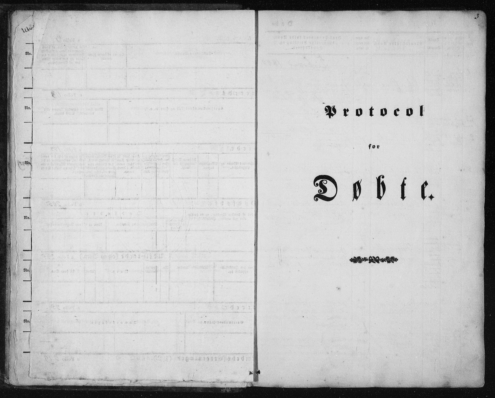 Ministerialprotokoller, klokkerbøker og fødselsregistre - Nordland, SAT/A-1459/897/L1396: Parish register (official) no. 897A04, 1842-1866, p. 3