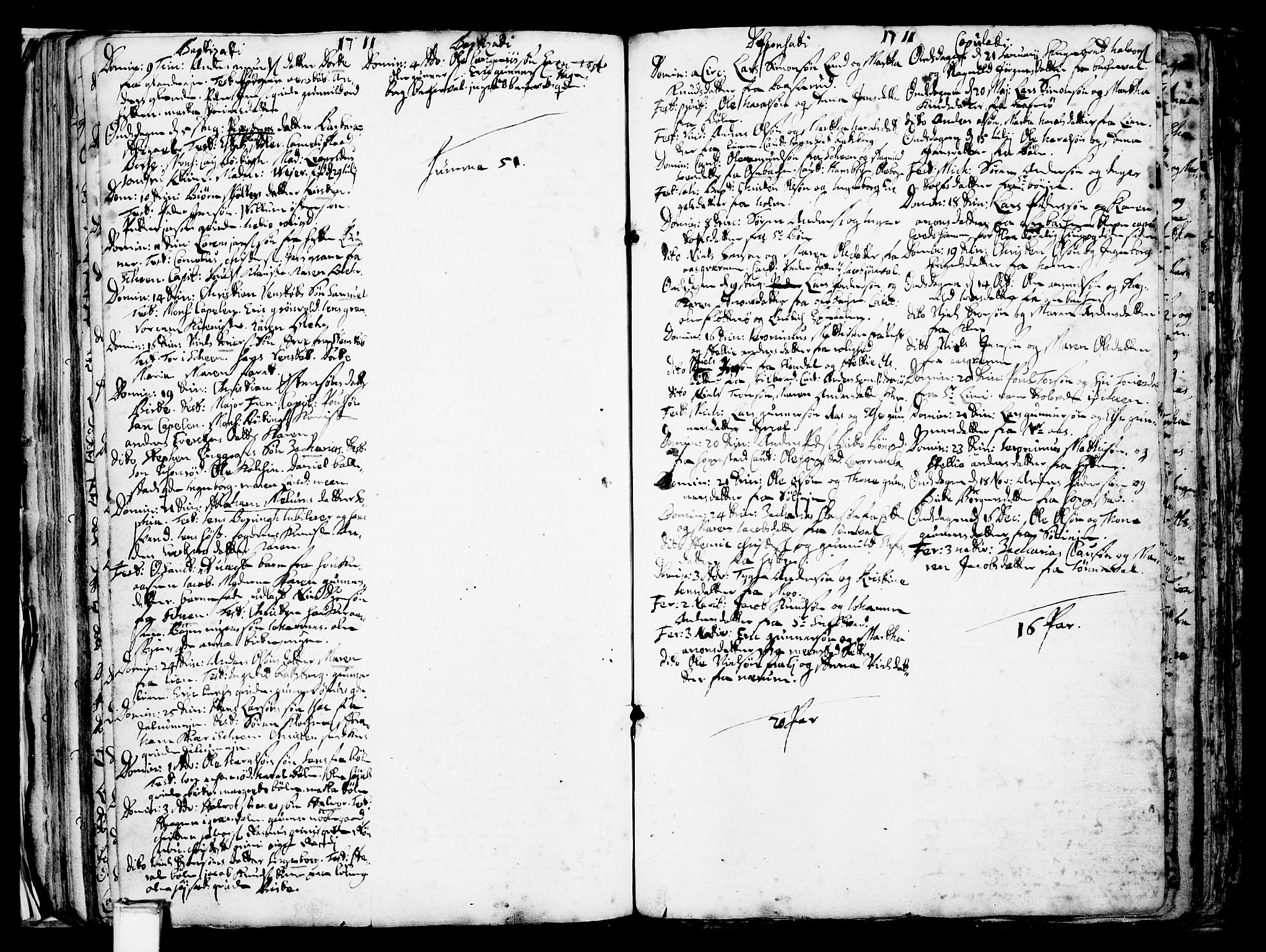 Gjerpen kirkebøker, AV/SAKO-A-265/F/Fa/L0001: Parish register (official) no. I 1, 1681-1746