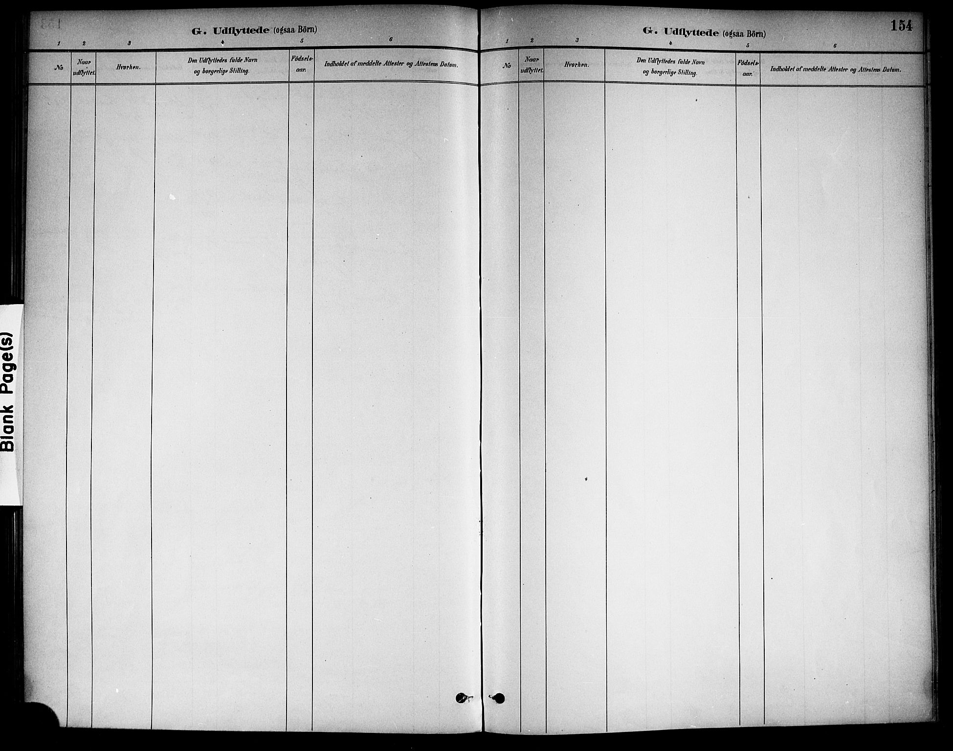 Drangedal kirkebøker, SAKO/A-258/F/Fa/L0011: Parish register (official) no. 11 /1, 1885-1894, p. 154
