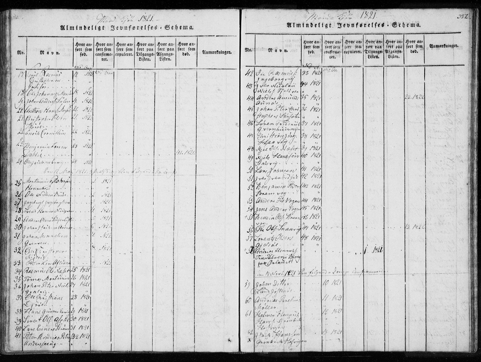 Ministerialprotokoller, klokkerbøker og fødselsregistre - Sør-Trøndelag, SAT/A-1456/634/L0527: Parish register (official) no. 634A03, 1818-1826, p. 327