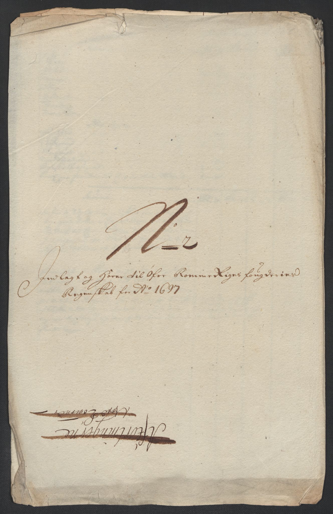 Rentekammeret inntil 1814, Reviderte regnskaper, Fogderegnskap, RA/EA-4092/R12/L0709: Fogderegnskap Øvre Romerike, 1697, p. 29