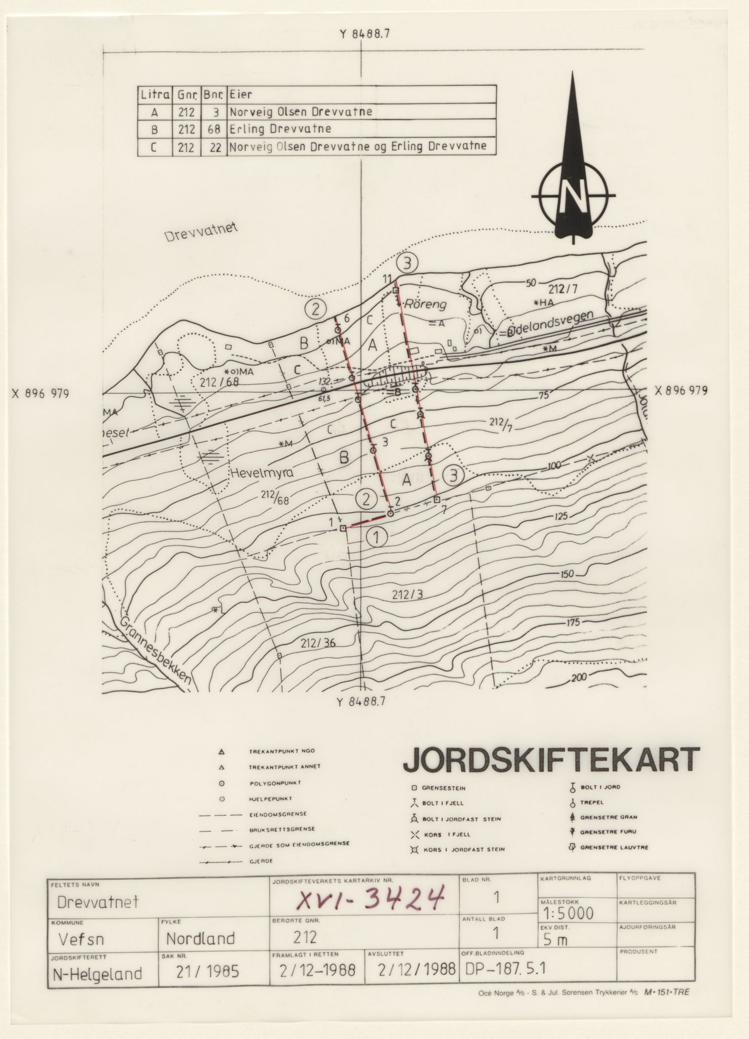 Jordskifteverkets kartarkiv, RA/S-3929/T, 1859-1988, p. 4454
