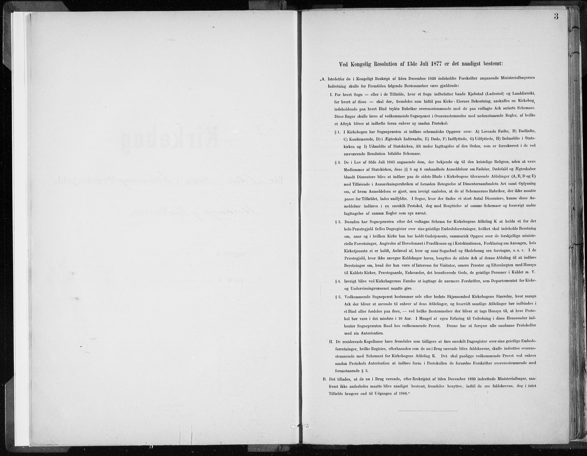 Odda Sokneprestembete, SAB/A-77201/H/Haa: Parish register (official) no. A  3, 1882-1913, p. 3