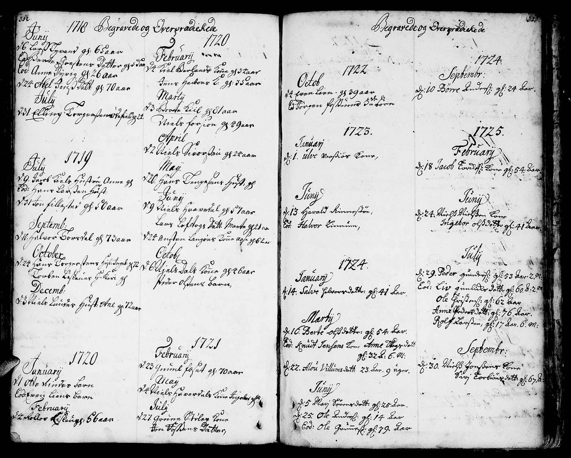 Sannidal kirkebøker, SAKO/A-296/F/Fa/L0001: Parish register (official) no. 1, 1702-1766, p. 312-313