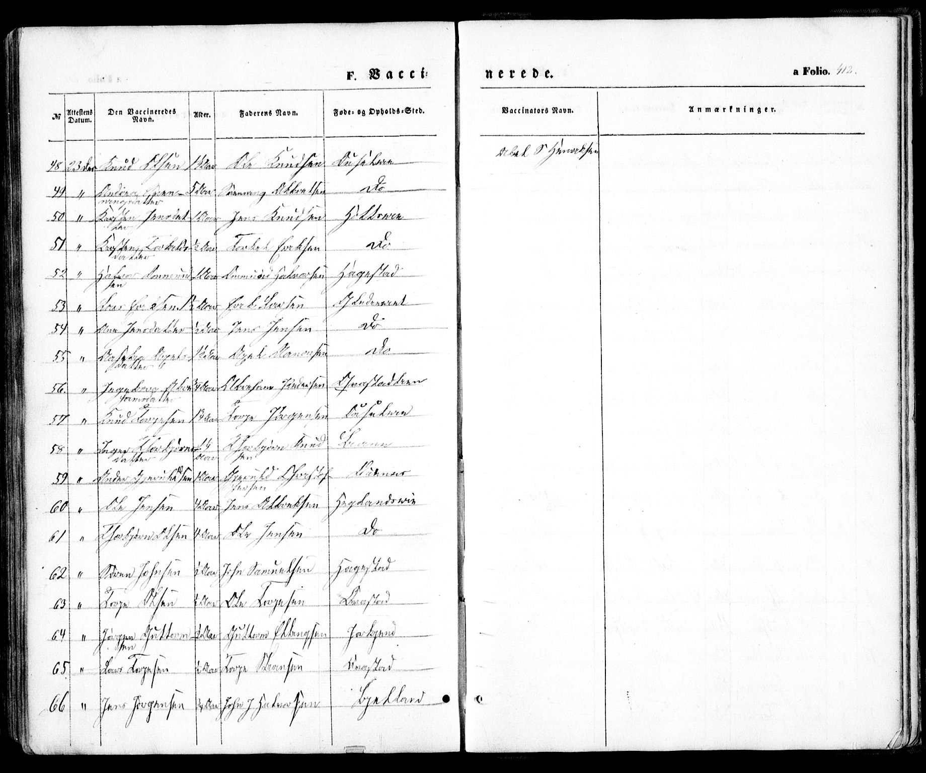 Holt sokneprestkontor, AV/SAK-1111-0021/F/Fa/L0008: Parish register (official) no. A 8, 1849-1860, p. 412