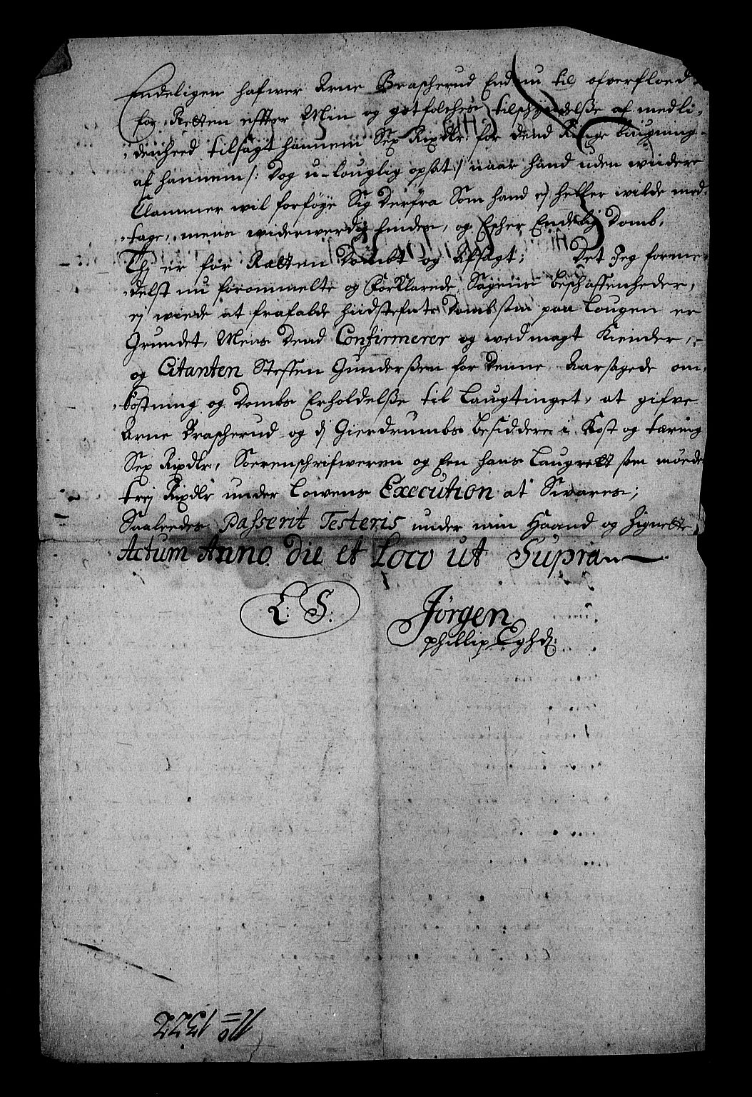 Stattholderembetet 1572-1771, RA/EA-2870/Af/L0002: Avskrifter av vedlegg til originale supplikker, nummerert i samsvar med supplikkbøkene, 1687-1689, p. 70