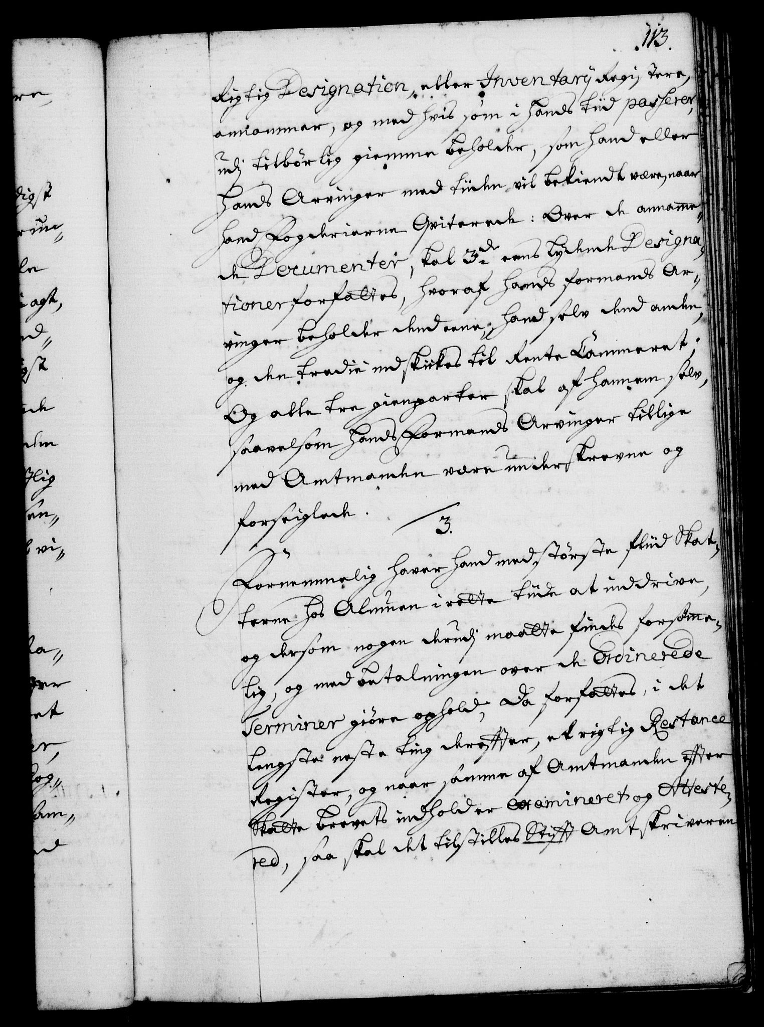 Rentekammeret, Kammerkanselliet, RA/EA-3111/G/Gg/Ggi/L0001: Norsk instruksjonsprotokoll med register (merket RK 53.34), 1720-1729, p. 113