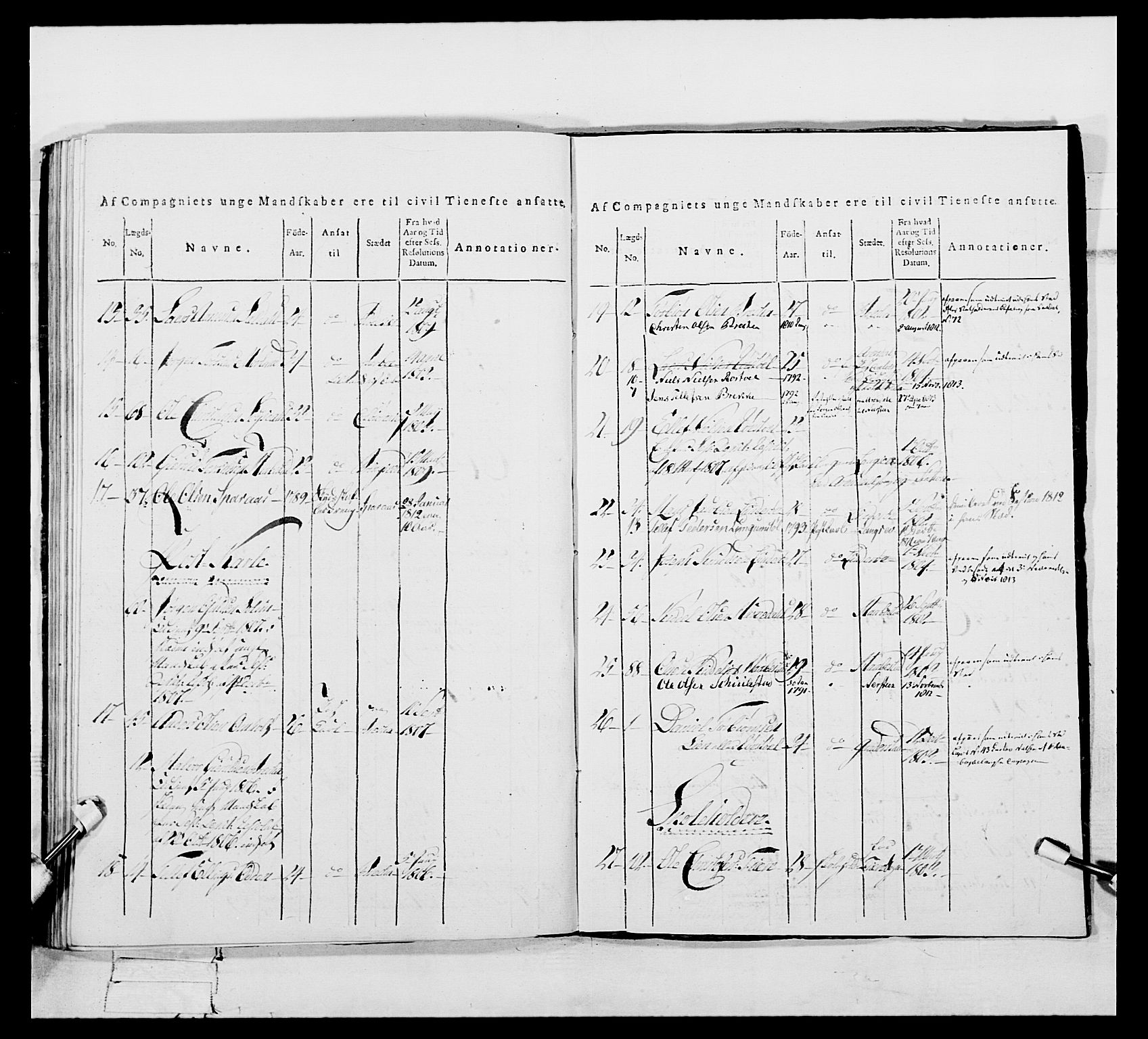 Generalitets- og kommissariatskollegiet, Det kongelige norske kommissariatskollegium, AV/RA-EA-5420/E/Eh/L0112: Vesterlenske nasjonale infanteriregiment, 1812, p. 56