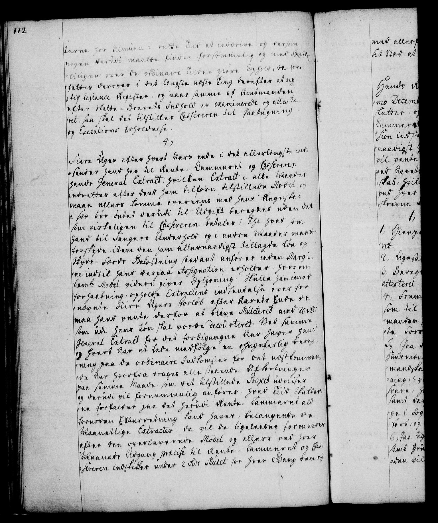 Rentekammeret, Kammerkanselliet, RA/EA-3111/G/Gg/Ggi/L0003: Norsk instruksjonsprotokoll med register (merket RK 53.36), 1751-1775, p. 112