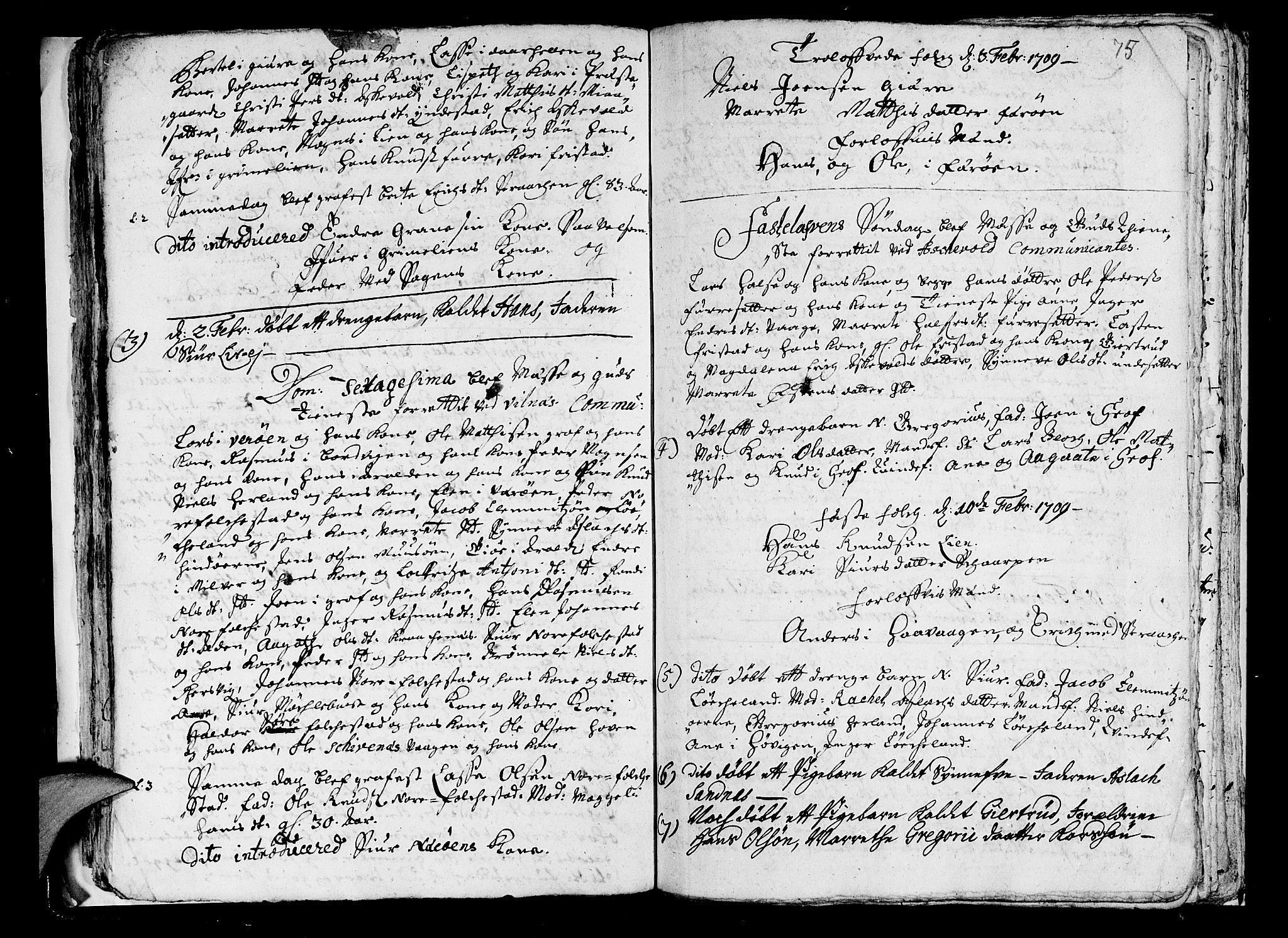 Askvoll sokneprestembete, SAB/A-79501/H/Haa/Haaa/L0001: Parish register (official) no. A 1, 1706-1711, p. 75