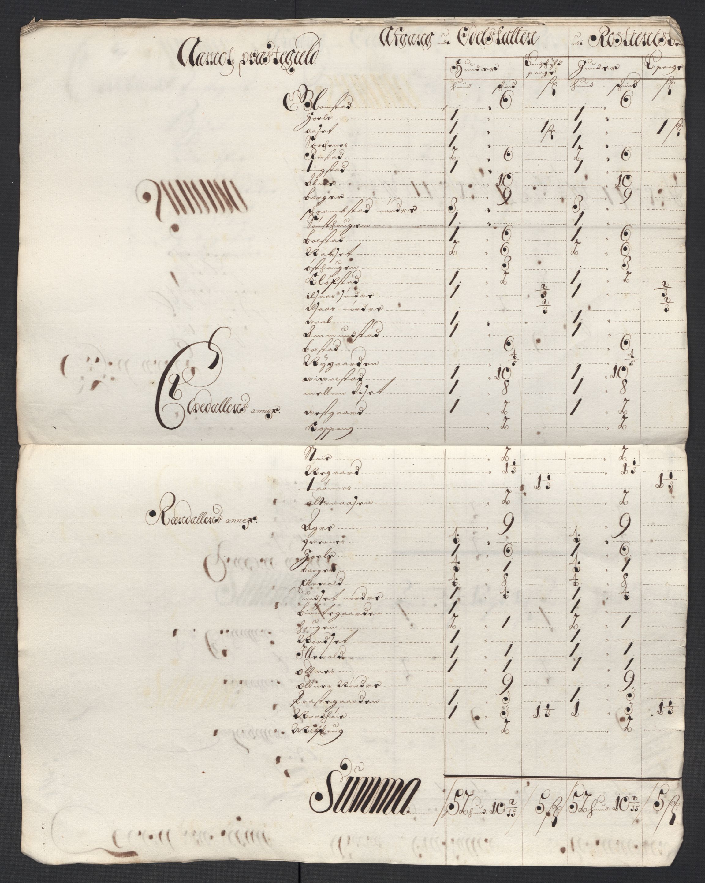 Rentekammeret inntil 1814, Reviderte regnskaper, Fogderegnskap, AV/RA-EA-4092/R13/L0842: Fogderegnskap Solør, Odal og Østerdal, 1704, p. 313