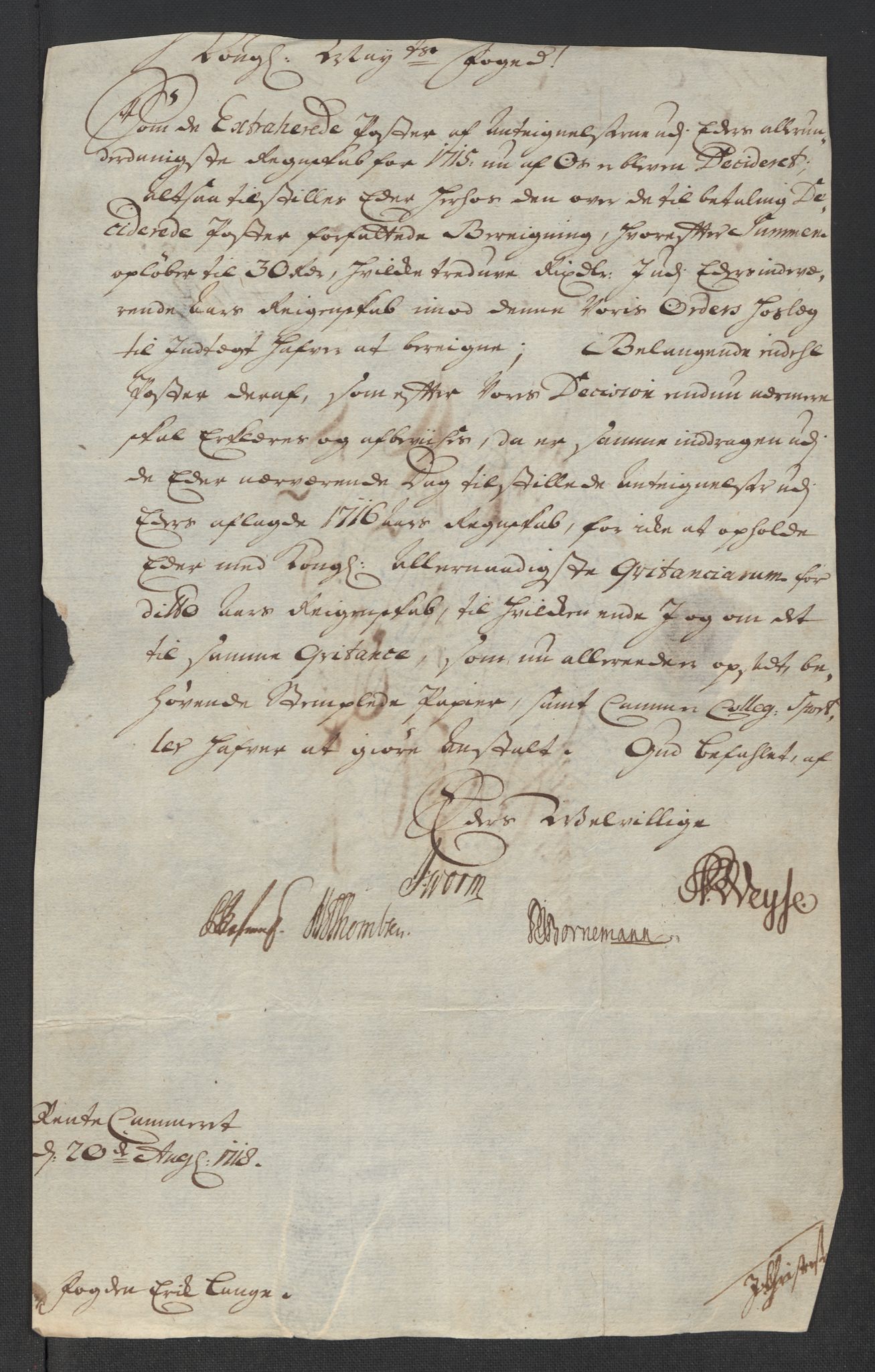 Rentekammeret inntil 1814, Reviderte regnskaper, Fogderegnskap, RA/EA-4092/R16/L1057: Fogderegnskap Hedmark, 1718, p. 227