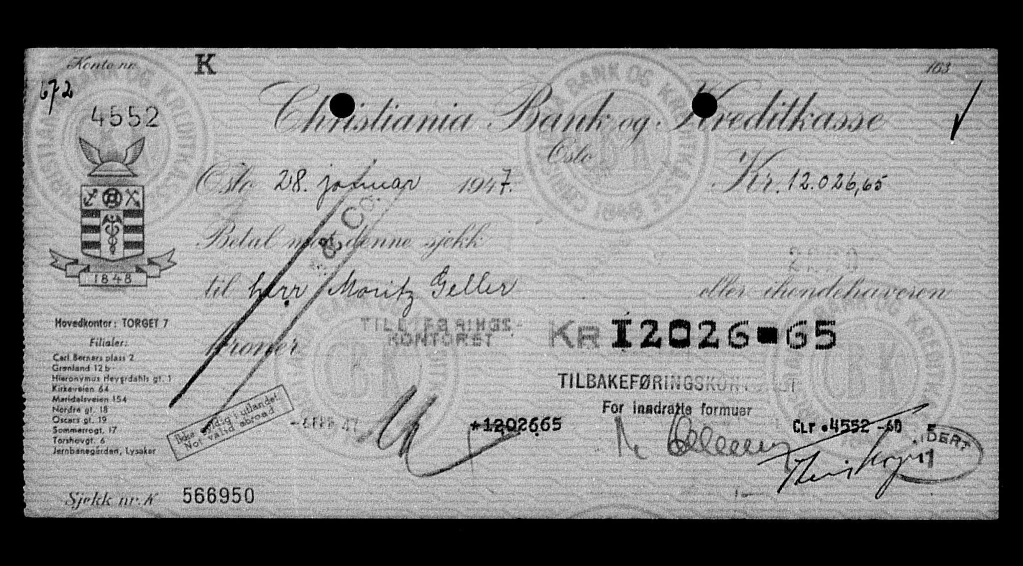 Justisdepartementet, Tilbakeføringskontoret for inndratte formuer, AV/RA-S-1564/H/Hc/Hcd/L0995: --, 1945-1947, p. 466