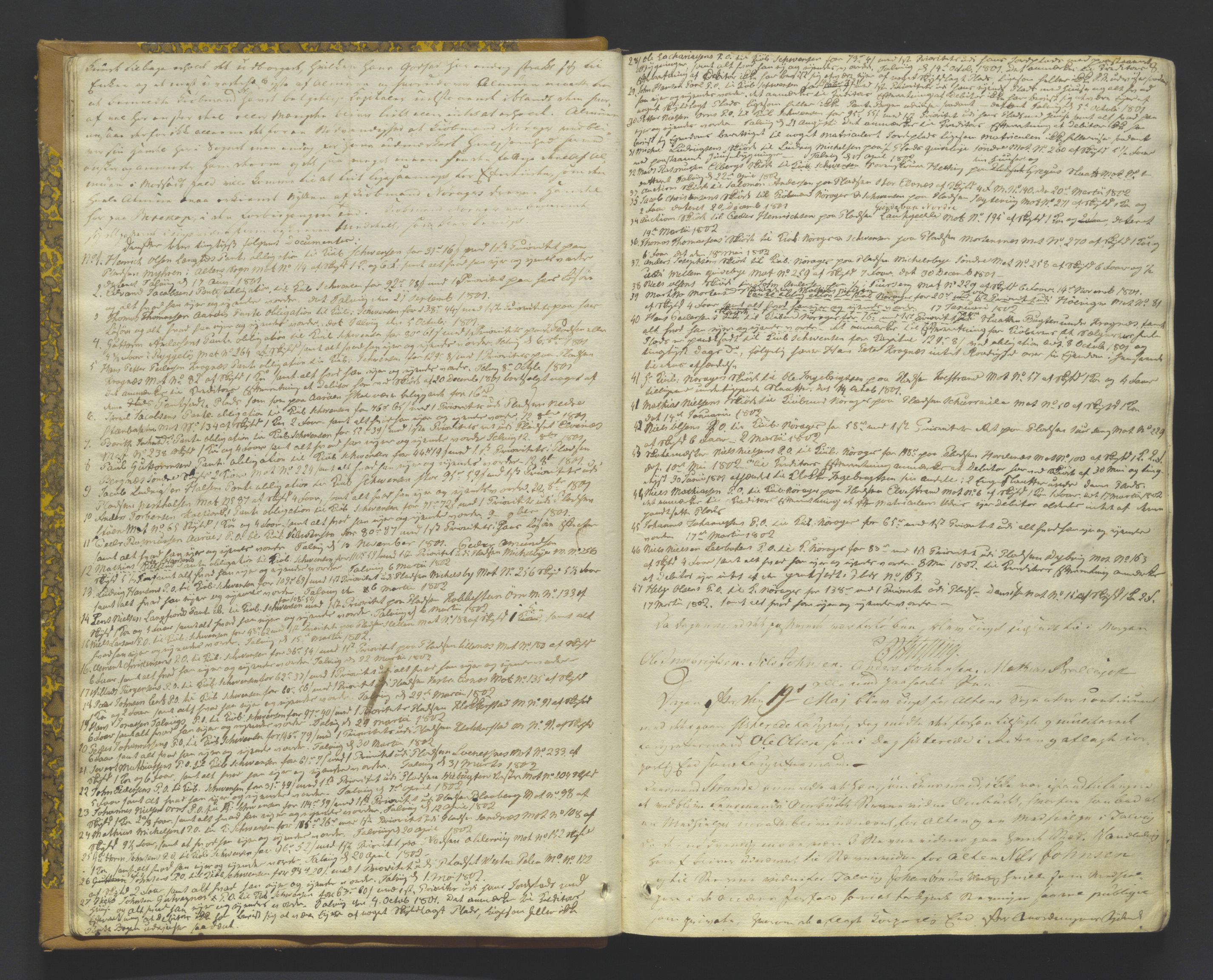 Finnmark sorenskriveri, AV/SATØ-S-0053/F/Fa/L0050: Justisprotokoller, 1802-1810, p. 7b-8a