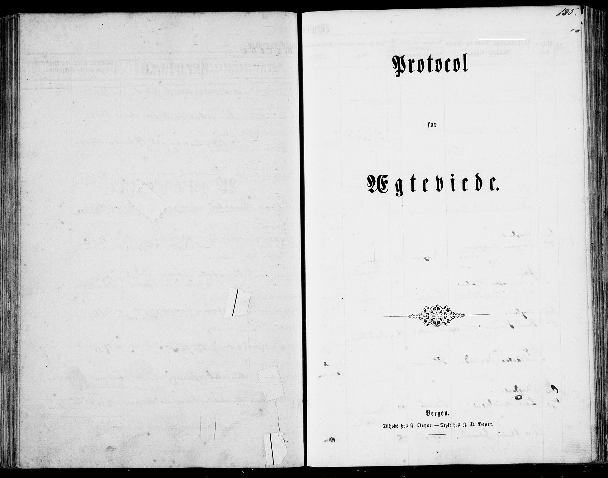 Nedstrand sokneprestkontor, SAST/A-101841/01/IV: Parish register (official) no. A 9, 1861-1876, p. 135